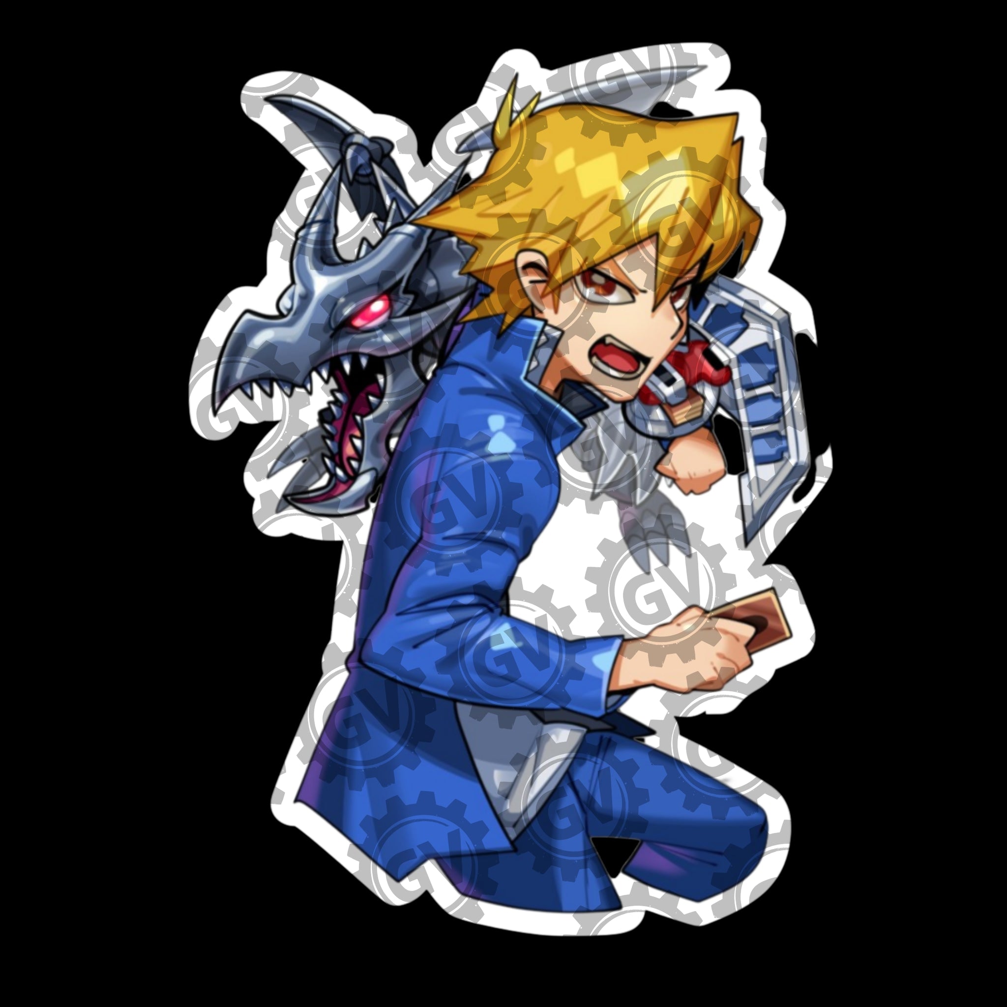 Red Eyes Black Dragon Stickers & Decals