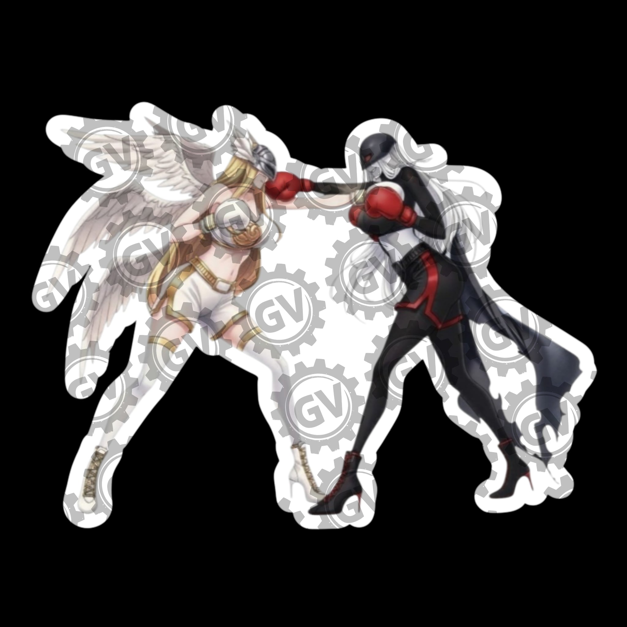 Angewomon Stickers & Decals 1