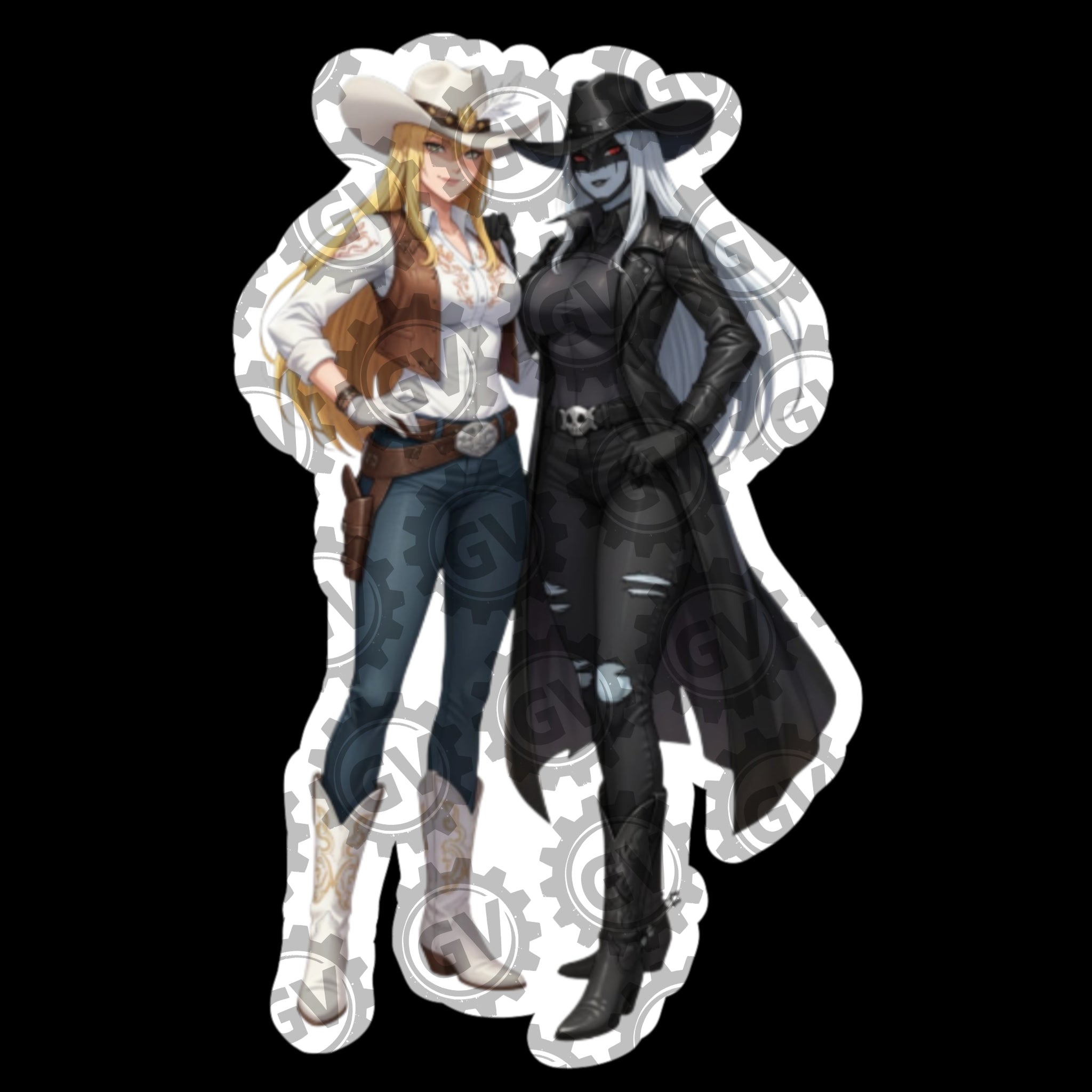 Angewomon Stickers & Decals 3