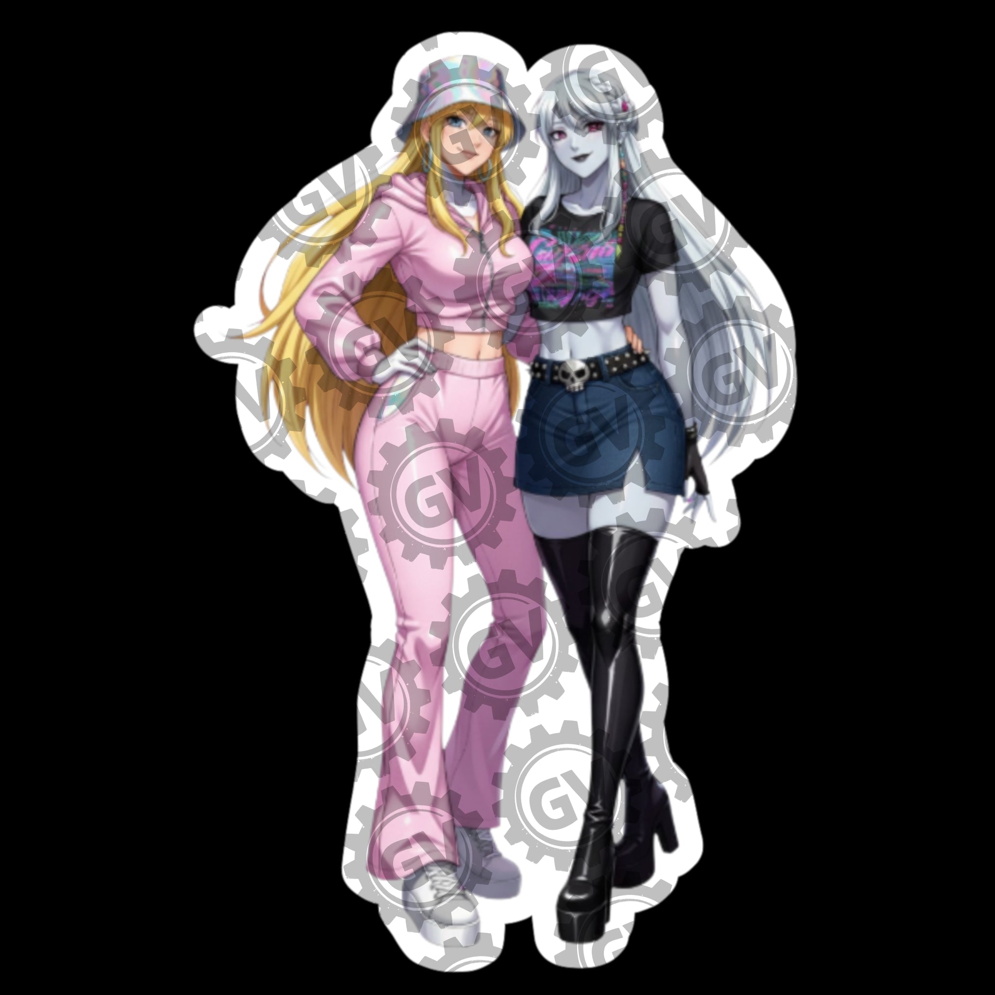 Angewomon Stickers & Decals 2