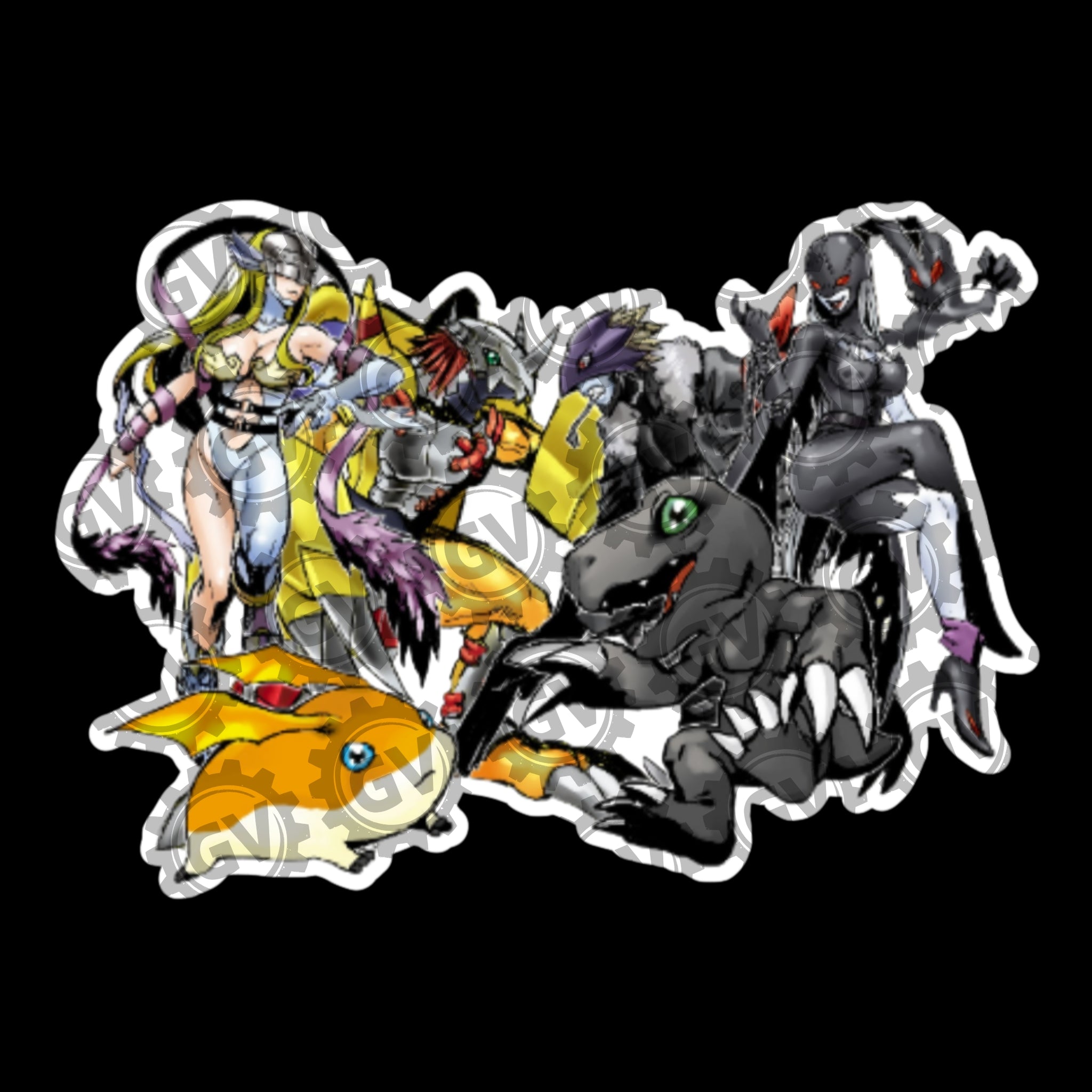 Angewomon Stickers & Decals 2