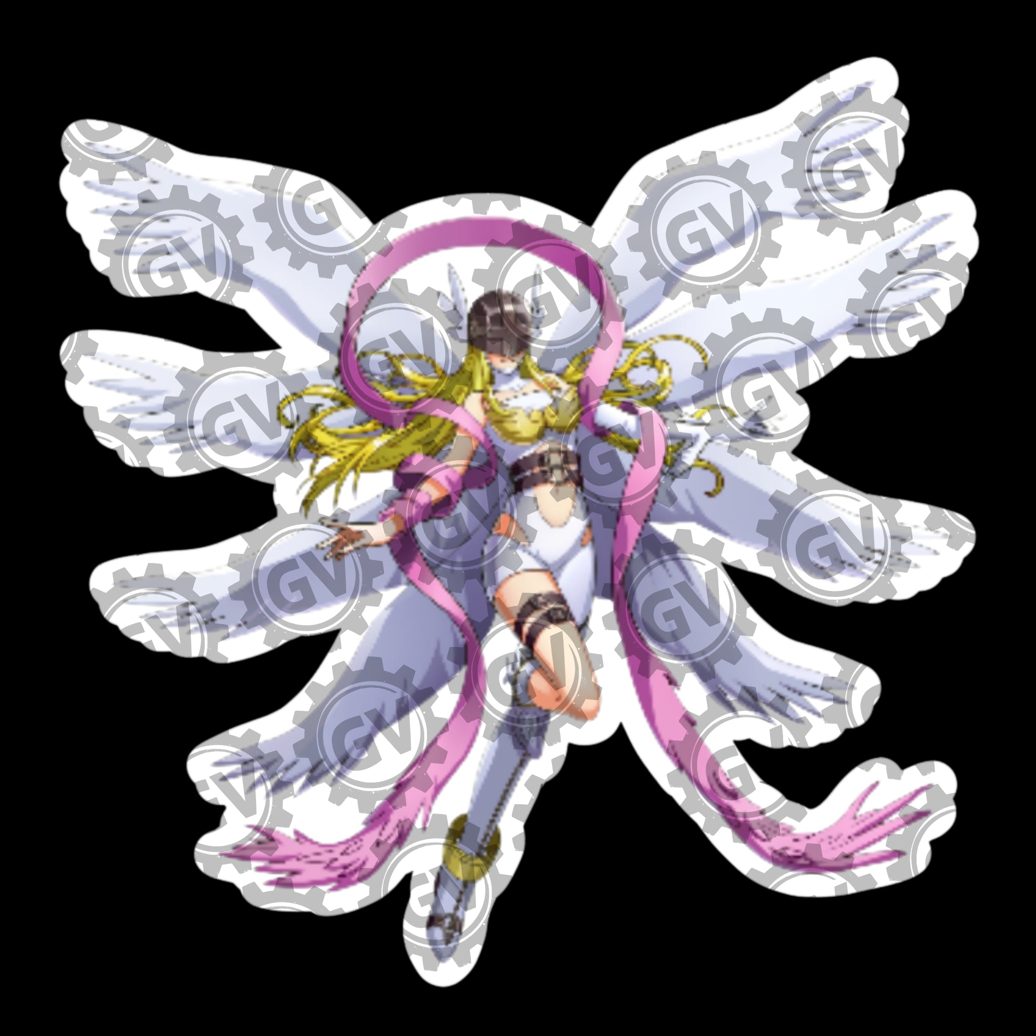 Angewomon Stickers & Decals 2