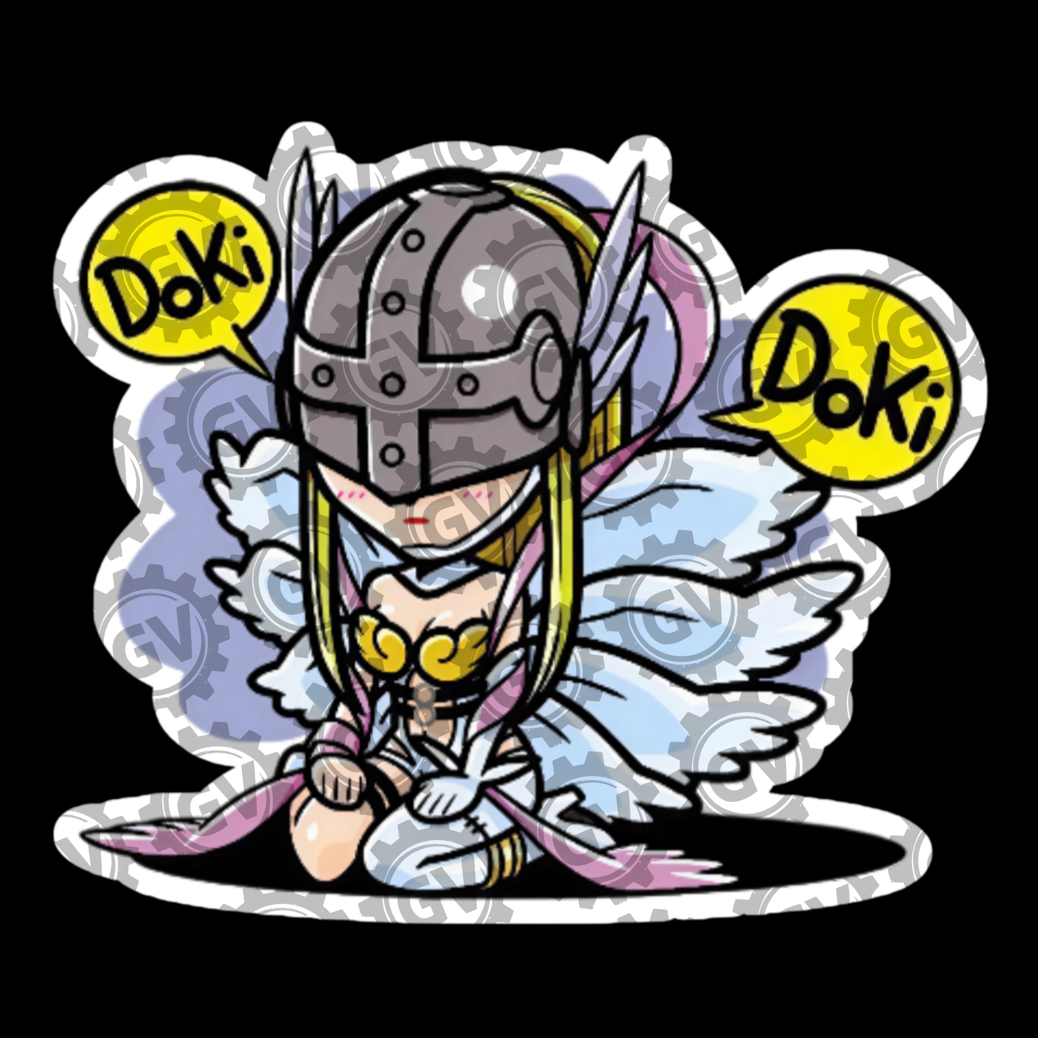 Angewomon Stickers & Decals 1