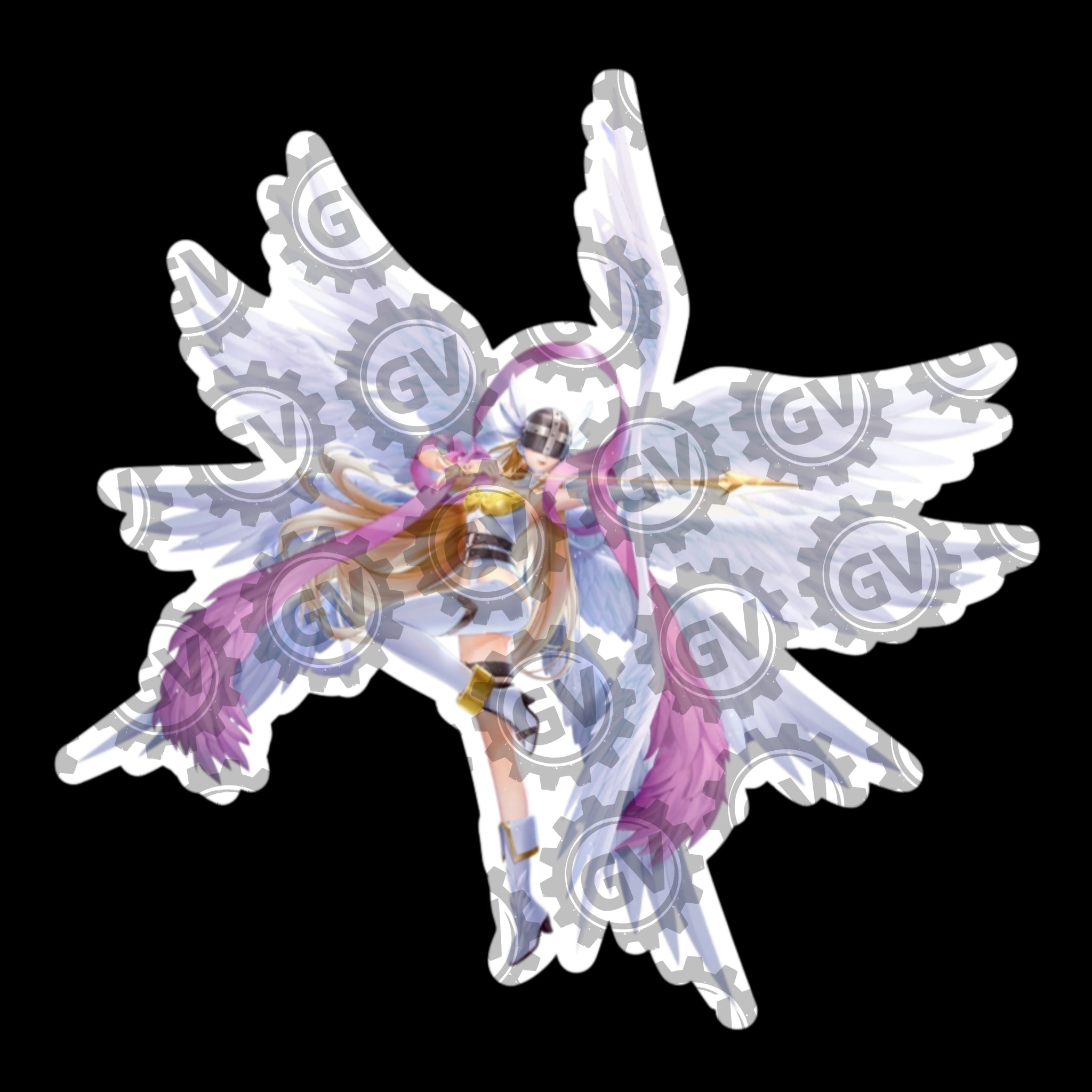 Angewomon Stickers & Decals 1