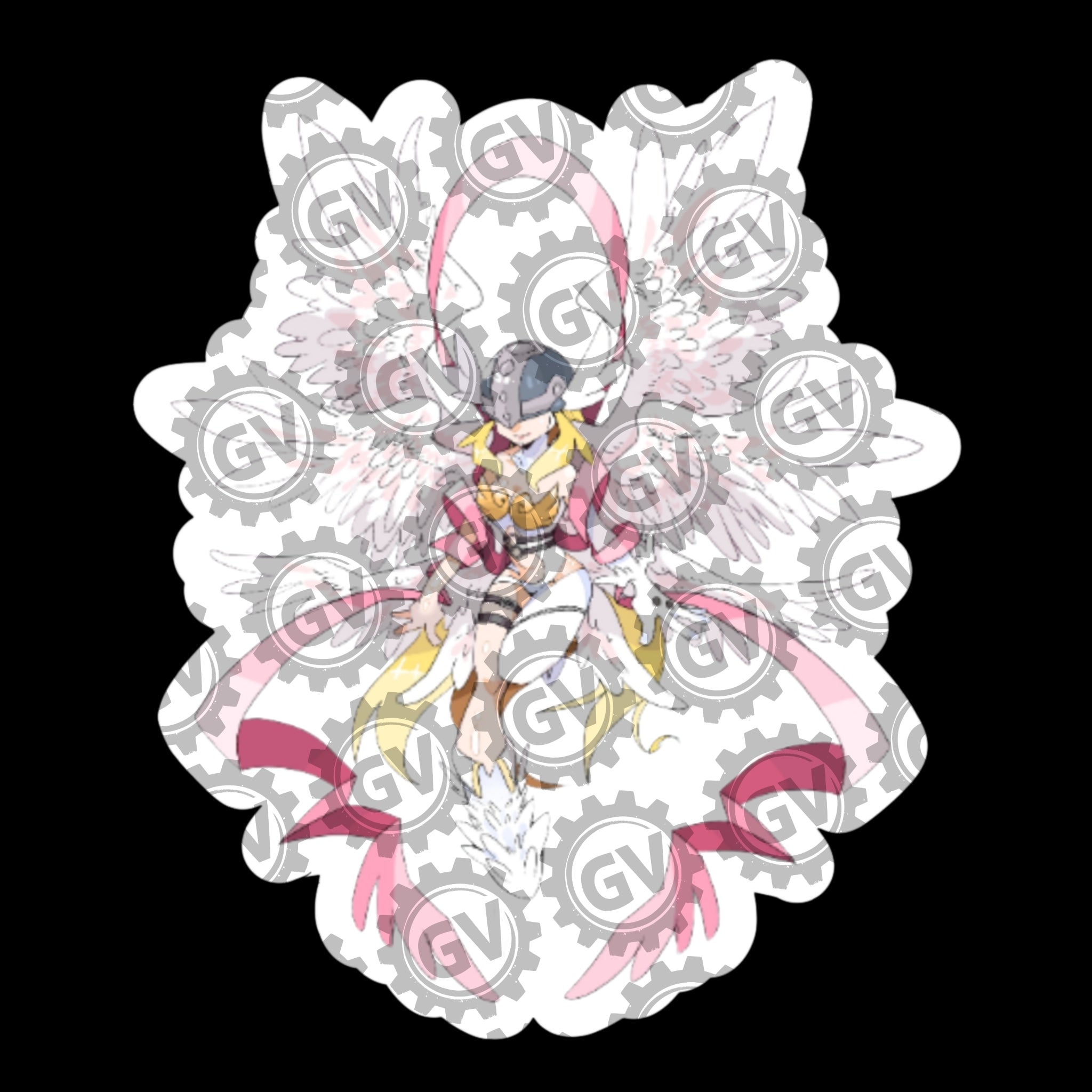 Angewomon Stickers & Decals 1