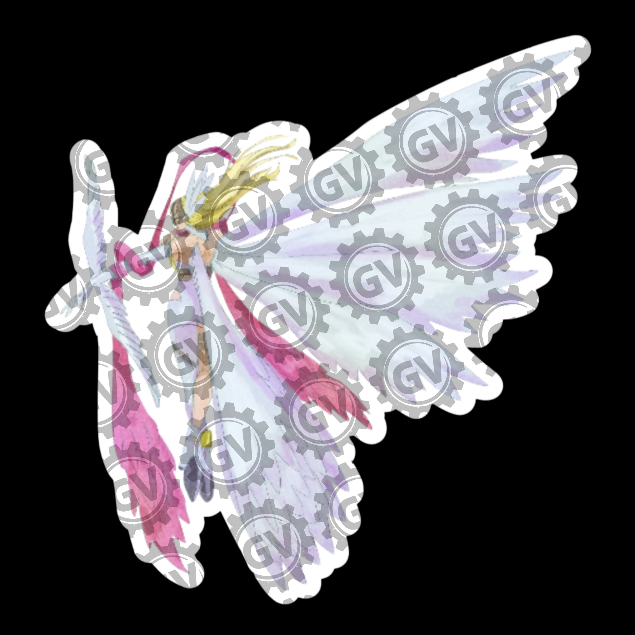 Angewomon Stickers & Decals 1