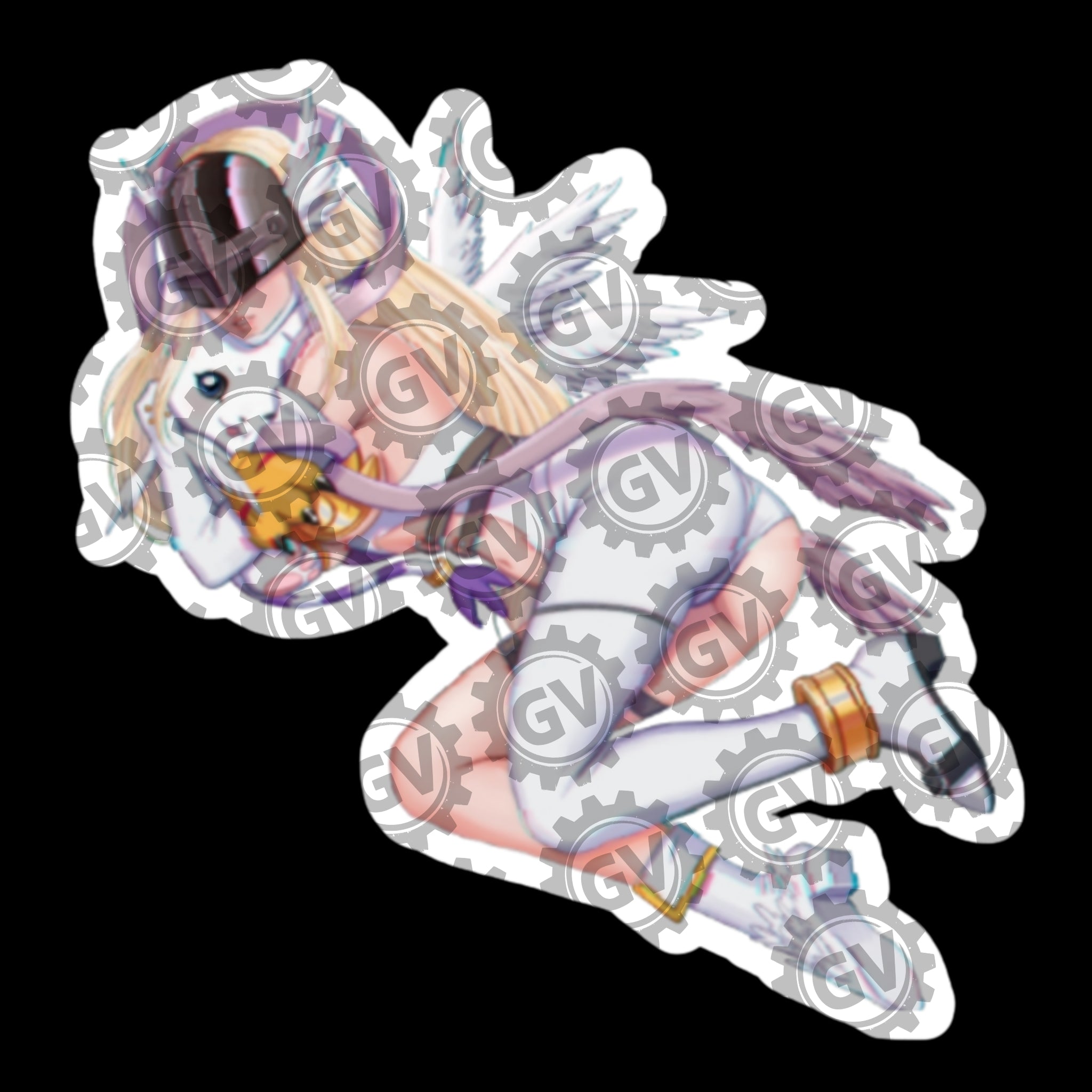 Angewomon Stickers & Decals 1
