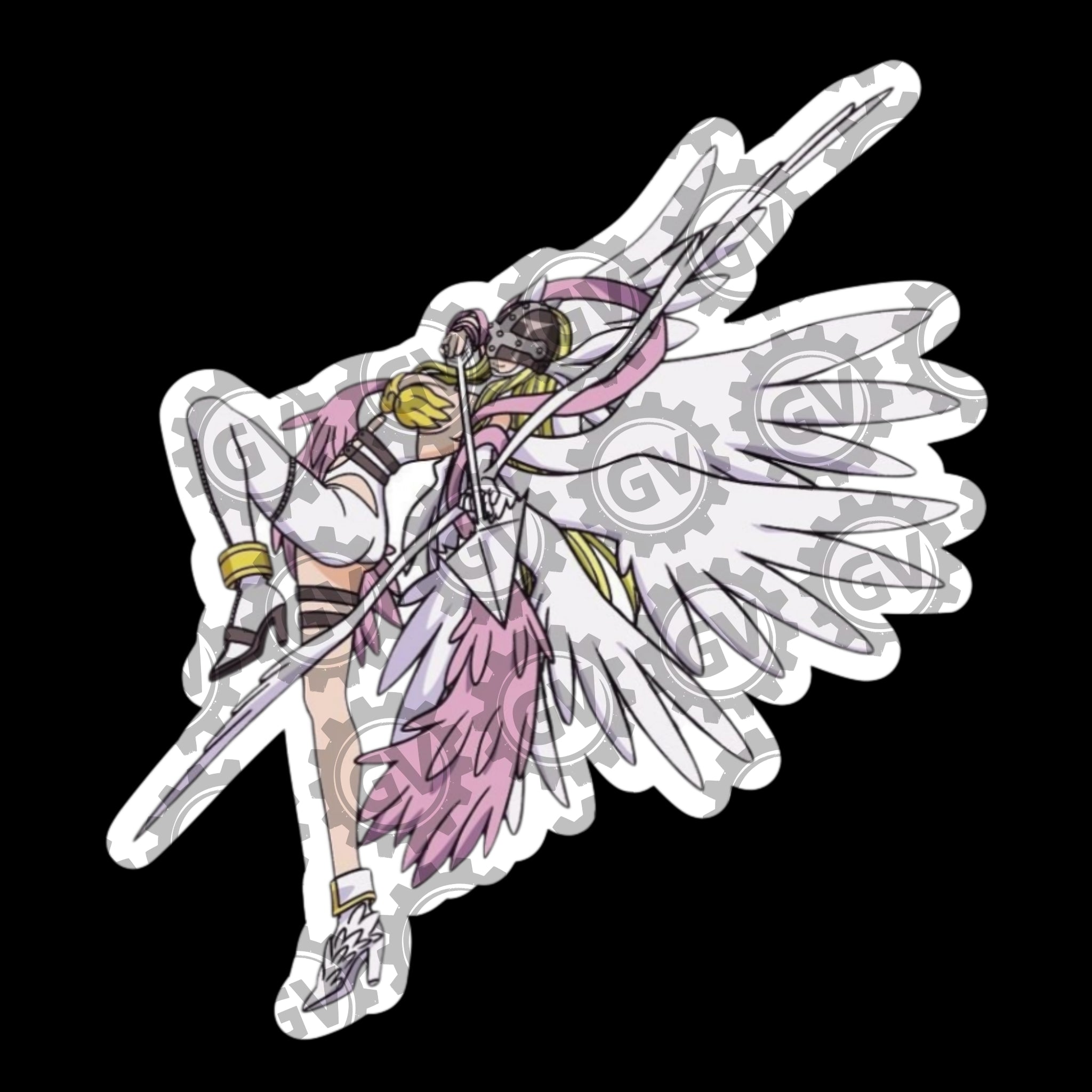 Angewomon Stickers & Decals 1