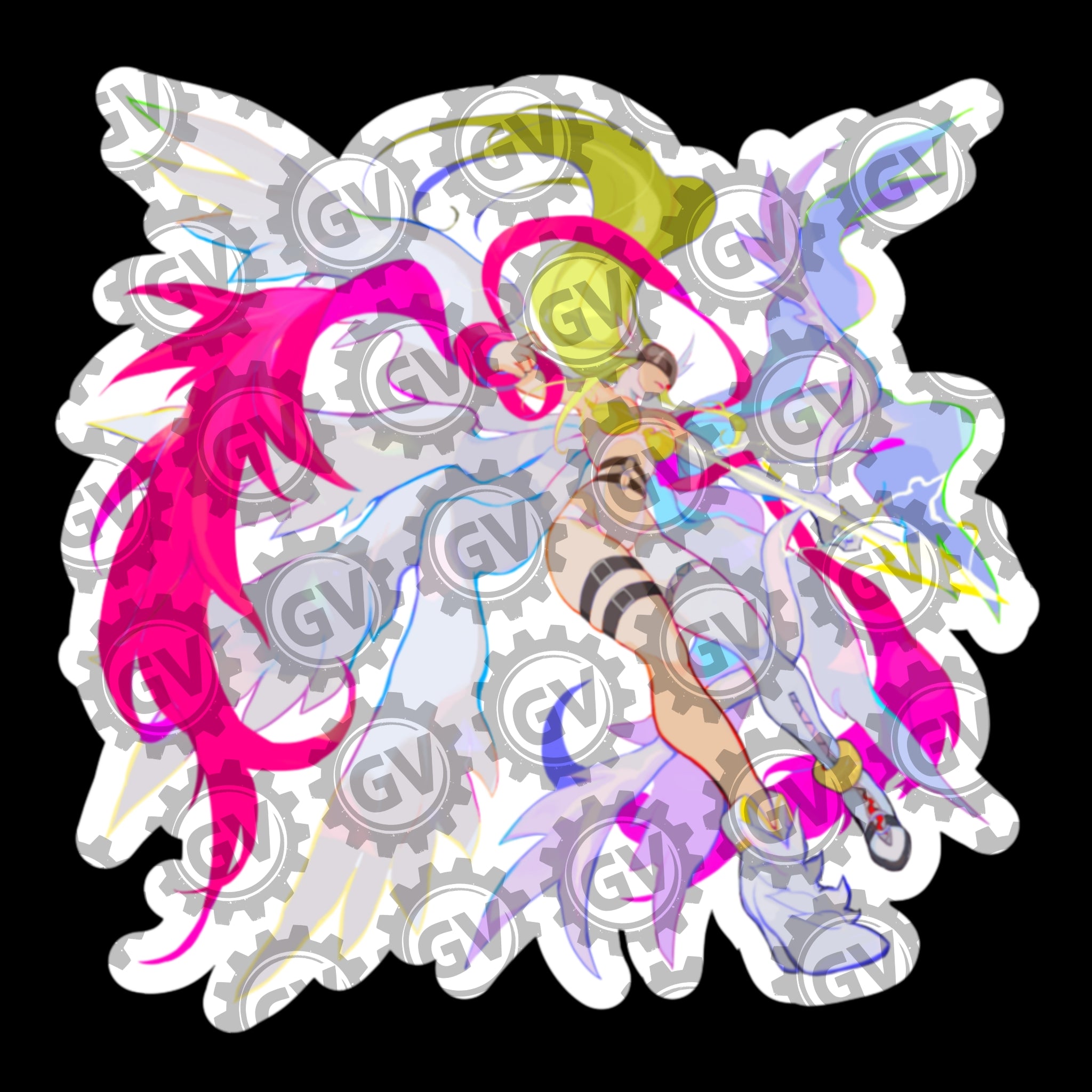 Angewomon Stickers & Decals 2