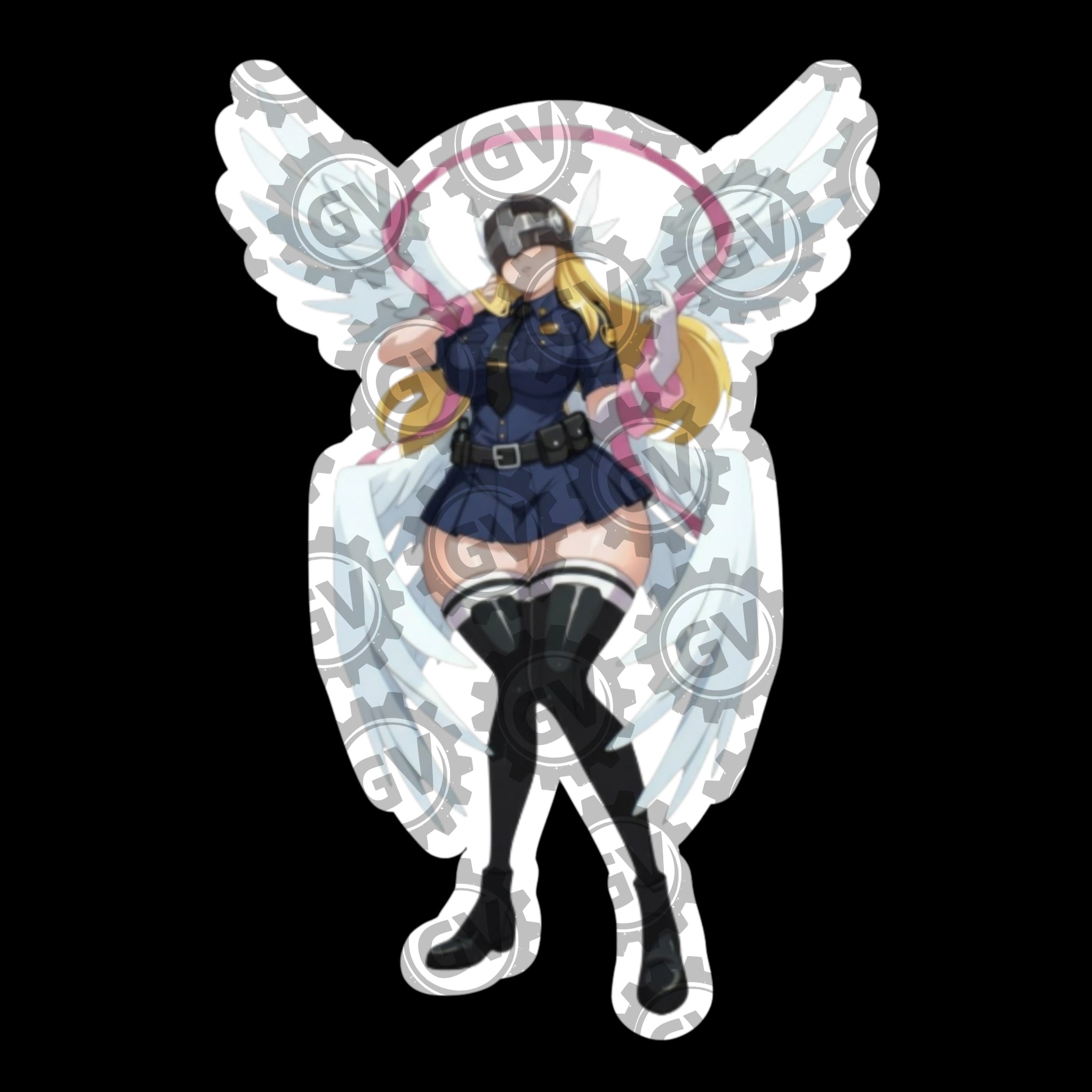 Angewomon Stickers & Decals 2