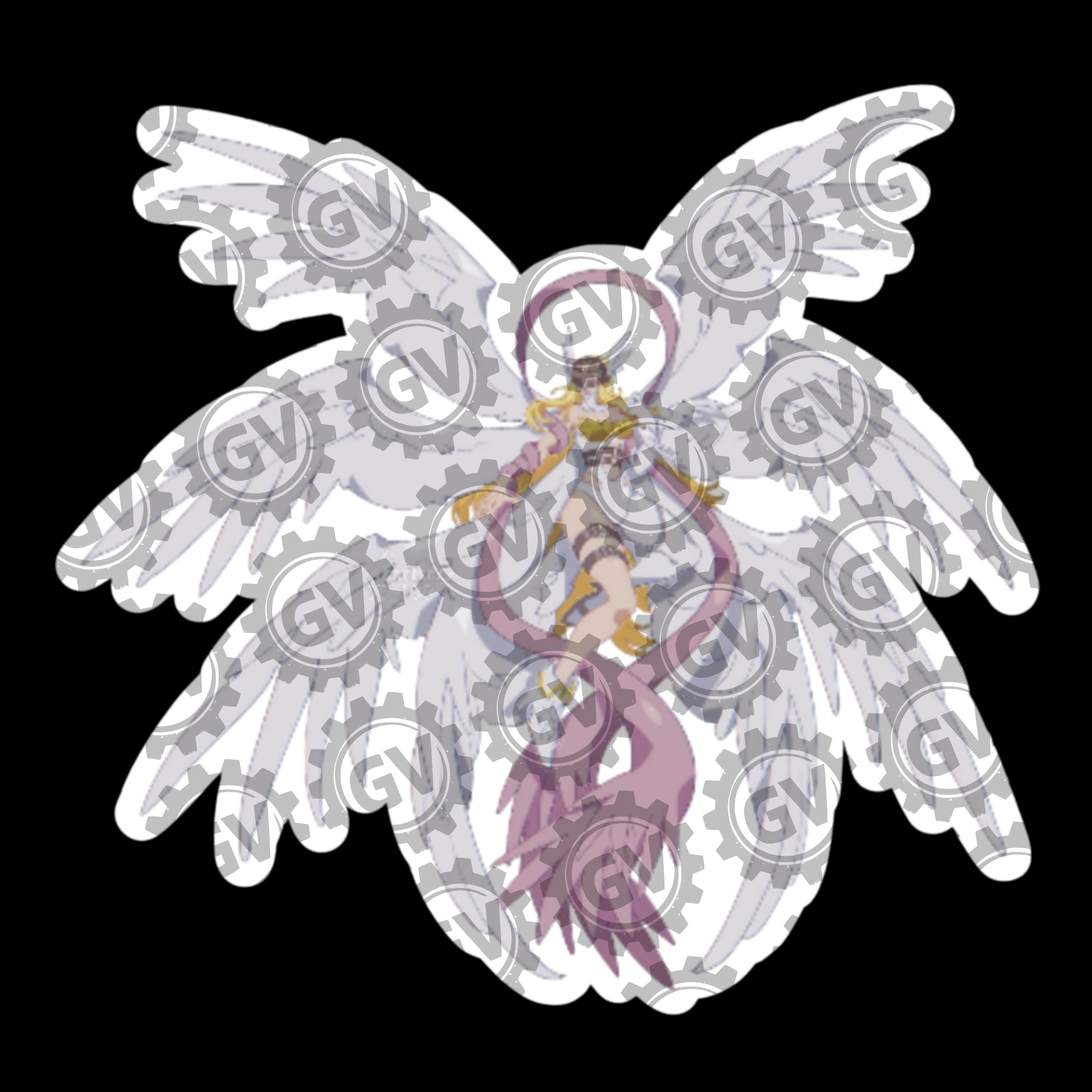 Angewomon Stickers & Decals 2