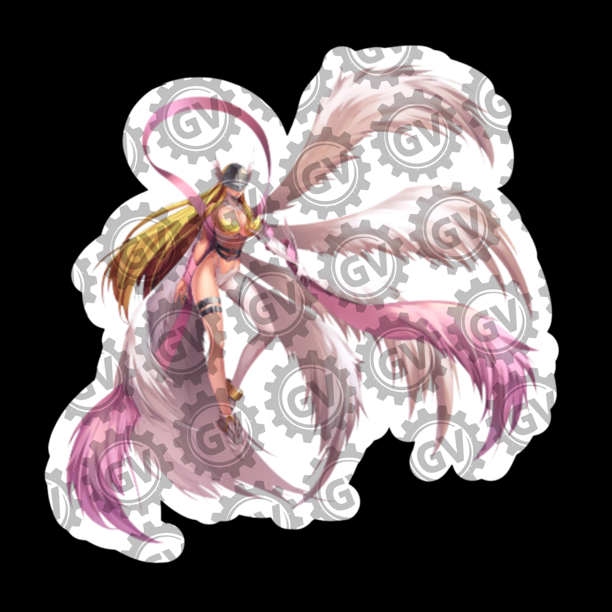 Angewomon Stickers & Decals 3