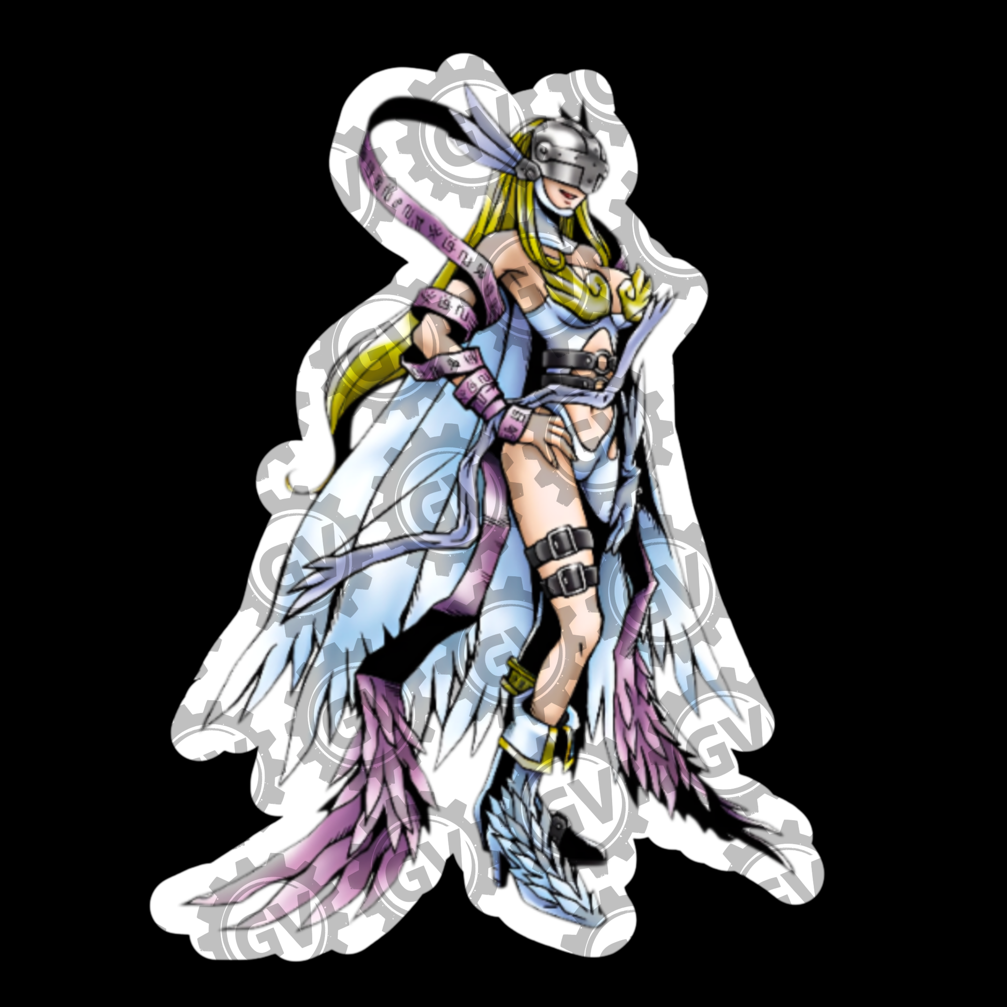 Angewomon Stickers & Decals 3