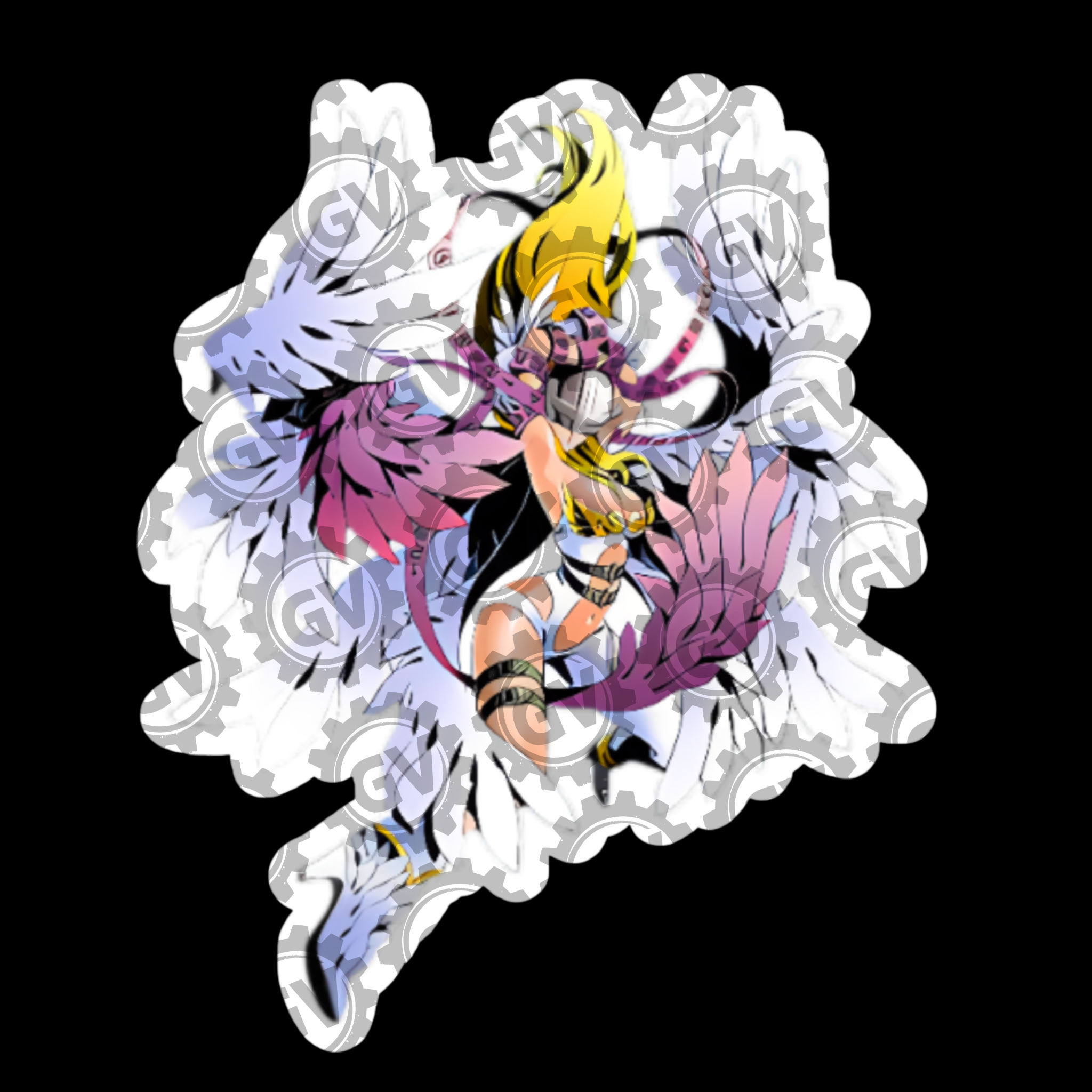 Angewomon Stickers & Decals 3