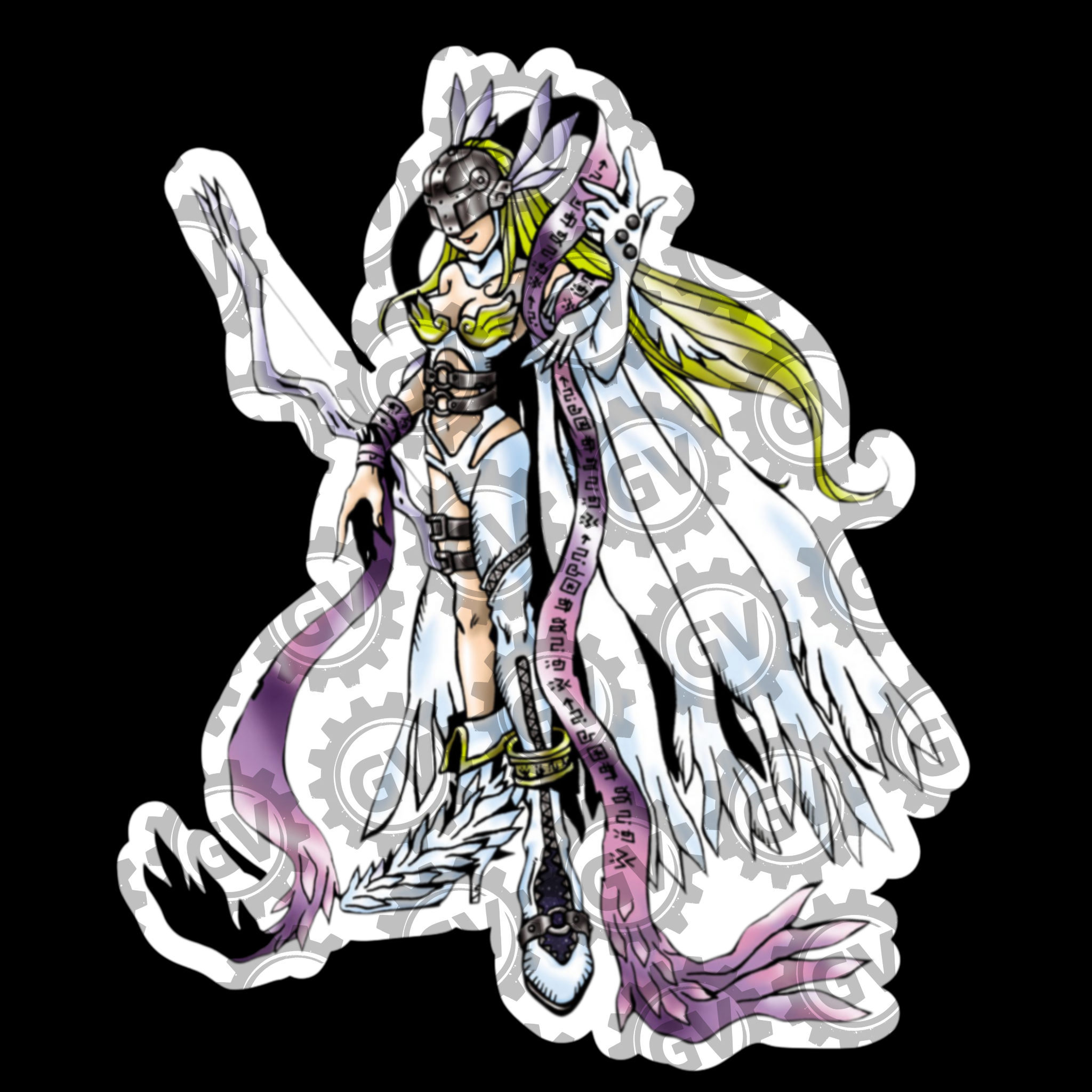 Angewomon Stickers & Decals 3