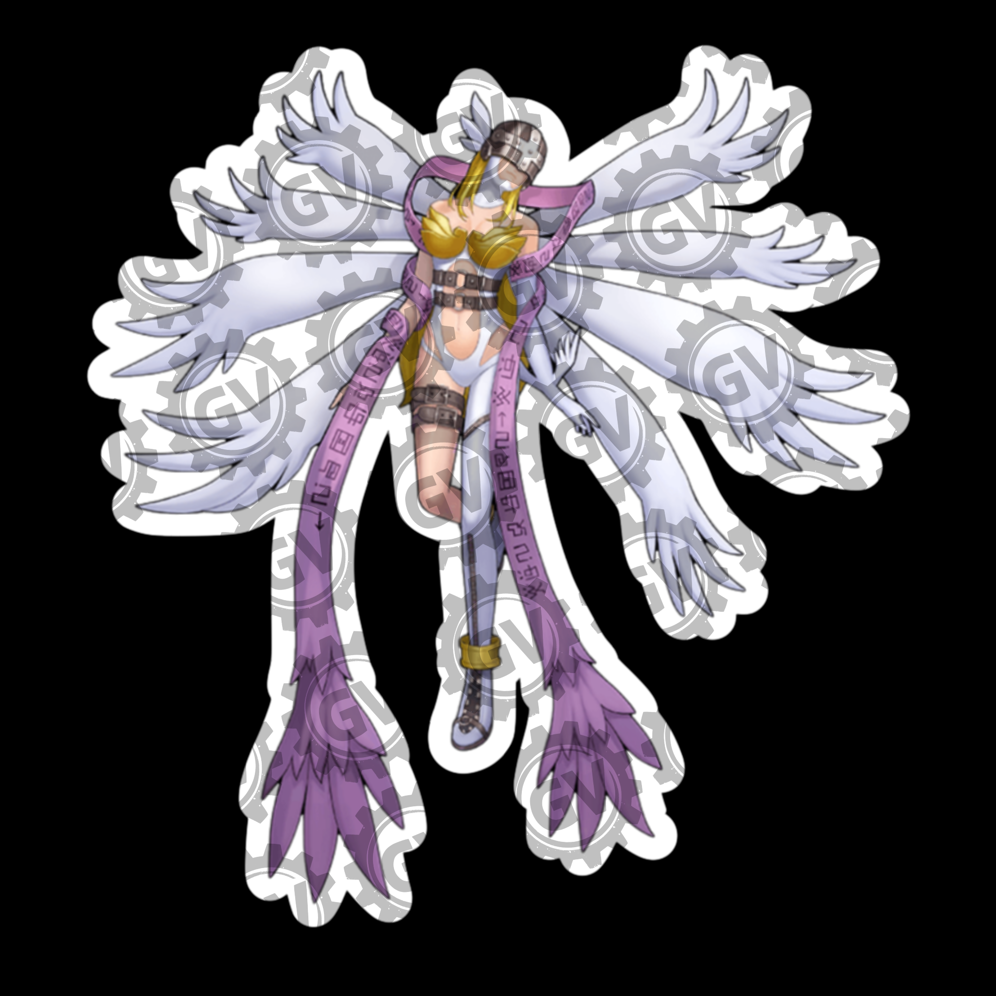 Angewomon Stickers & Decals 3