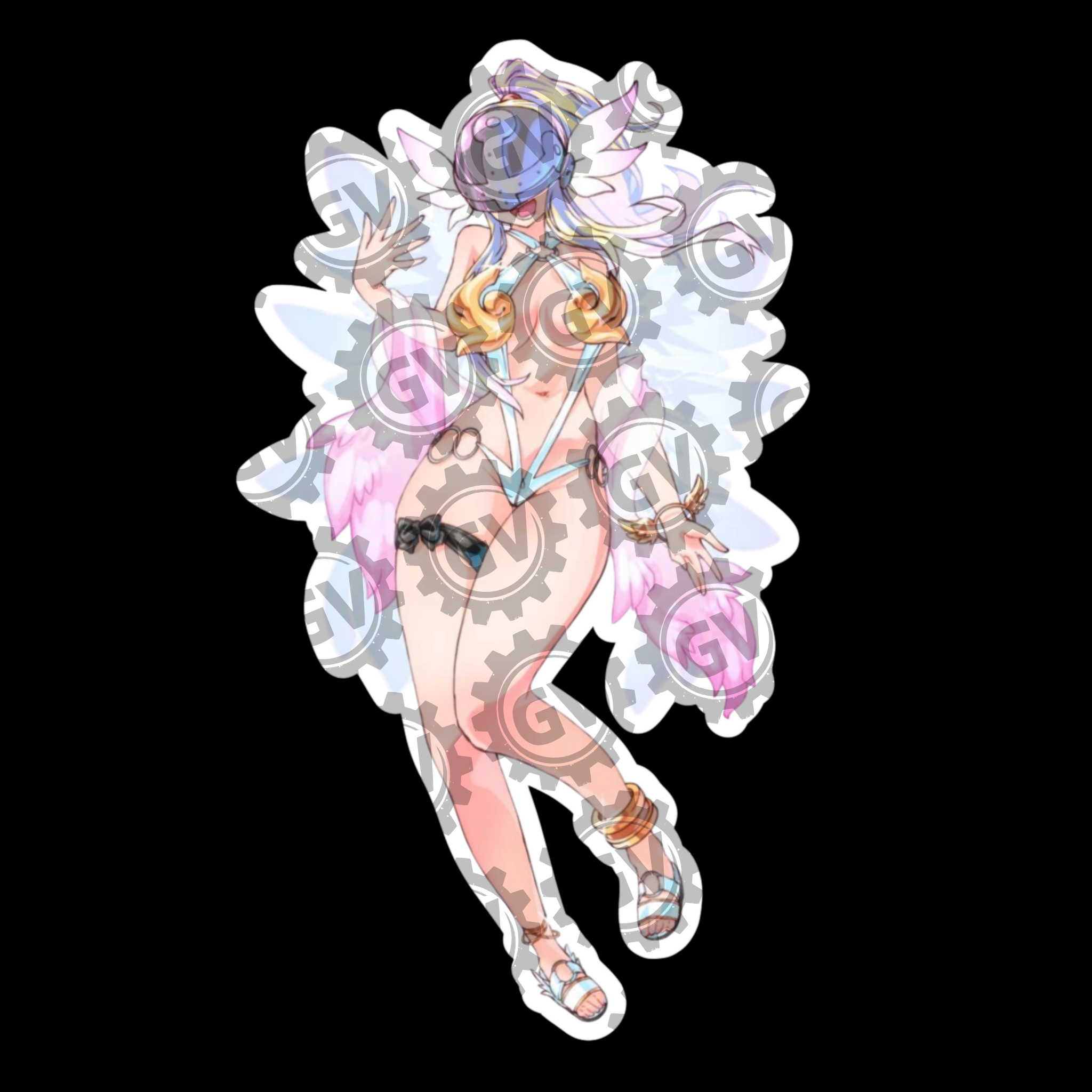 Angewomon Stickers & Decals 3