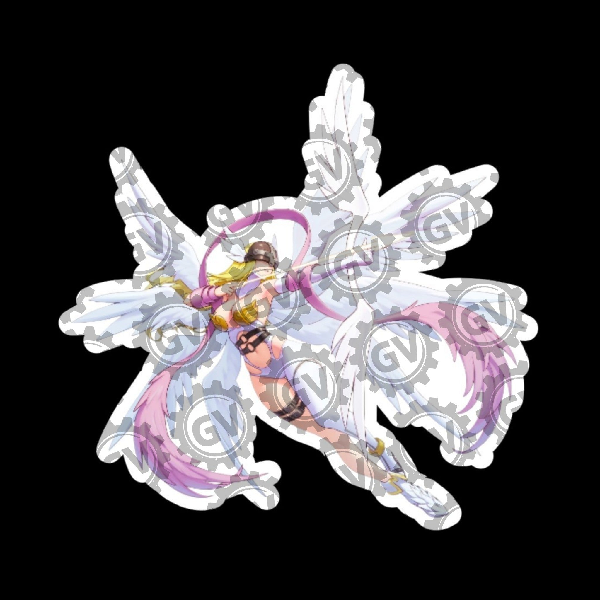 Angewomon Stickers & Decals 3