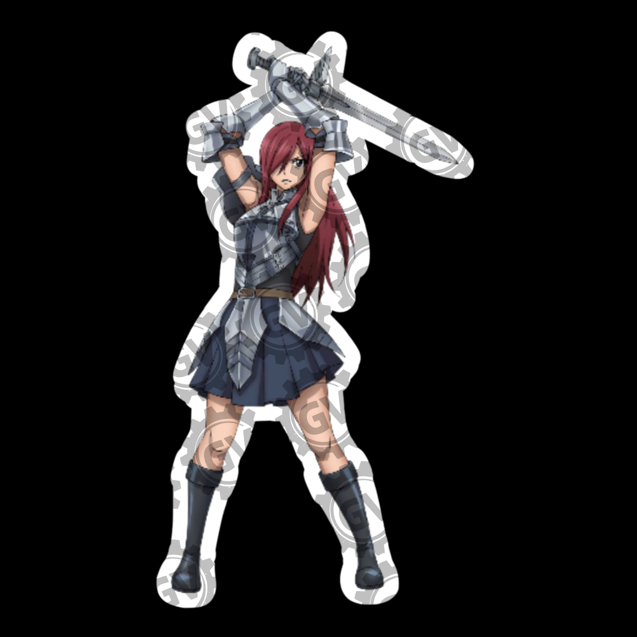 Erza Stickers & Decals 6