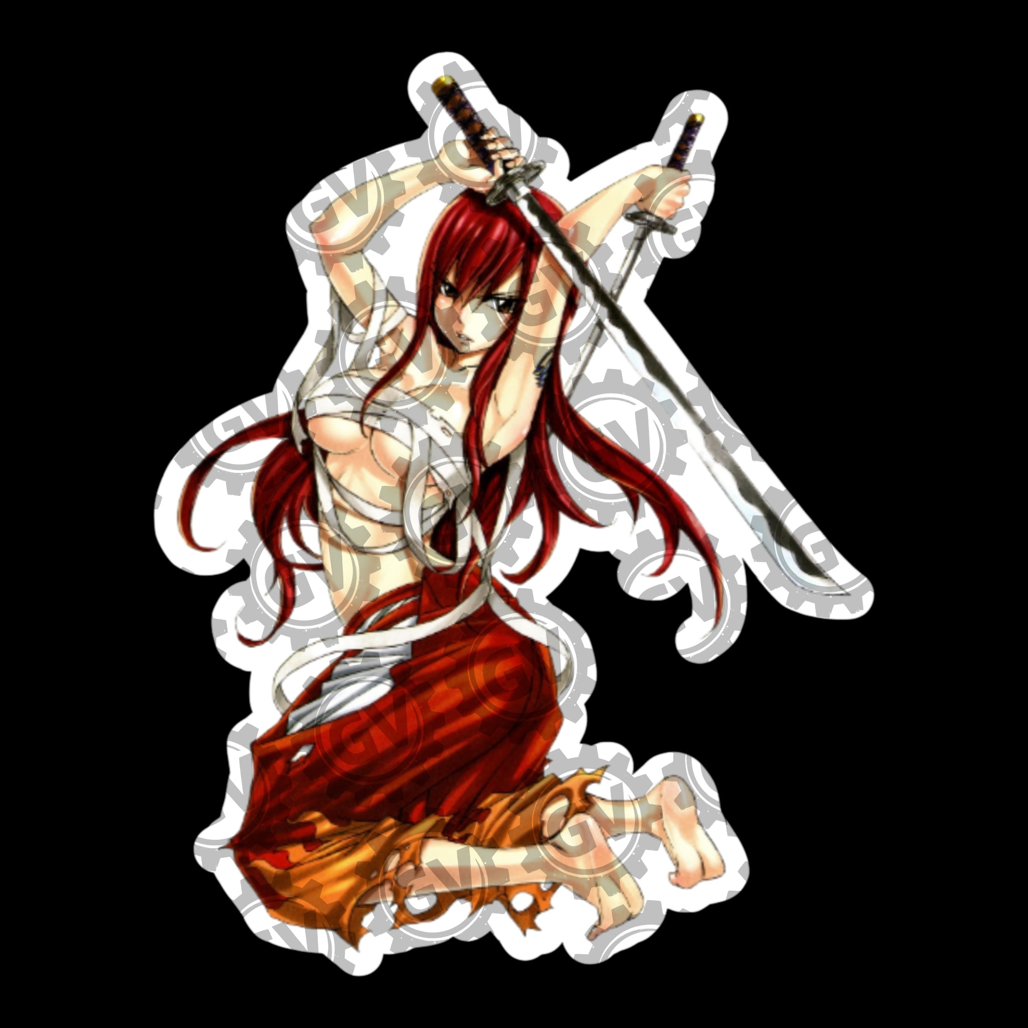 Erza Stickers & Decals 6