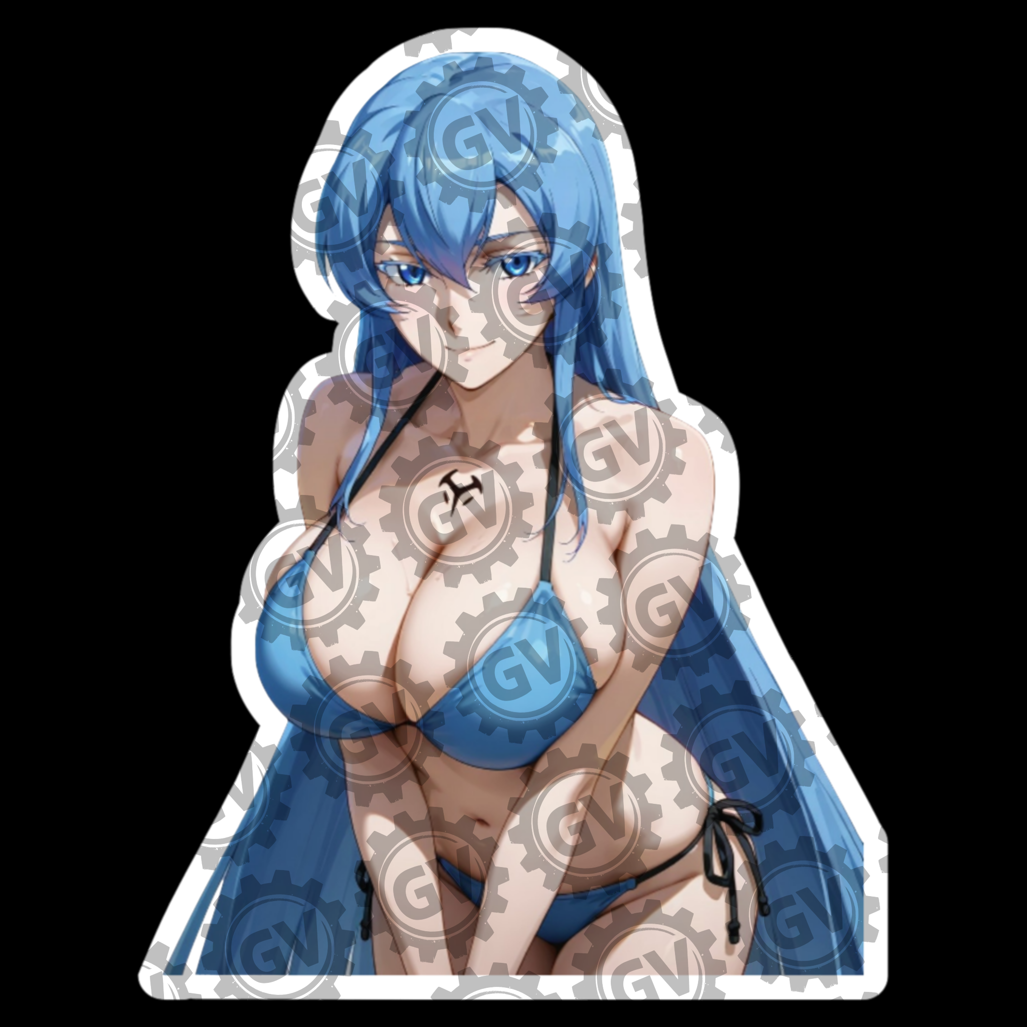 Esdeath Stickers & Decals 1