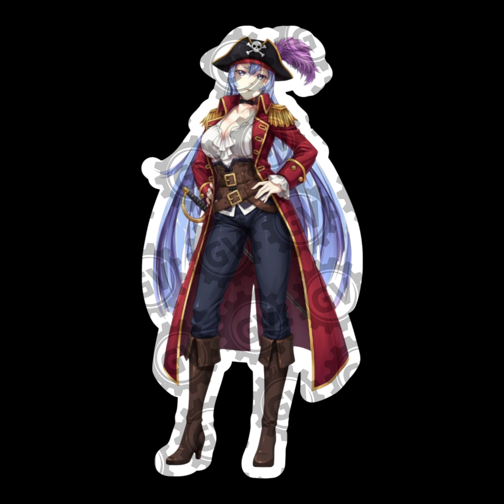Esdeath Stickers & Decals 1