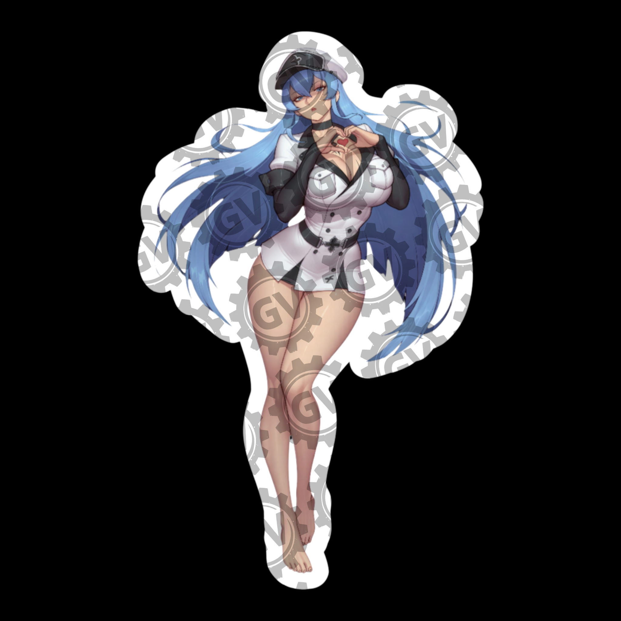 Esdeath Stickers & Decals 1