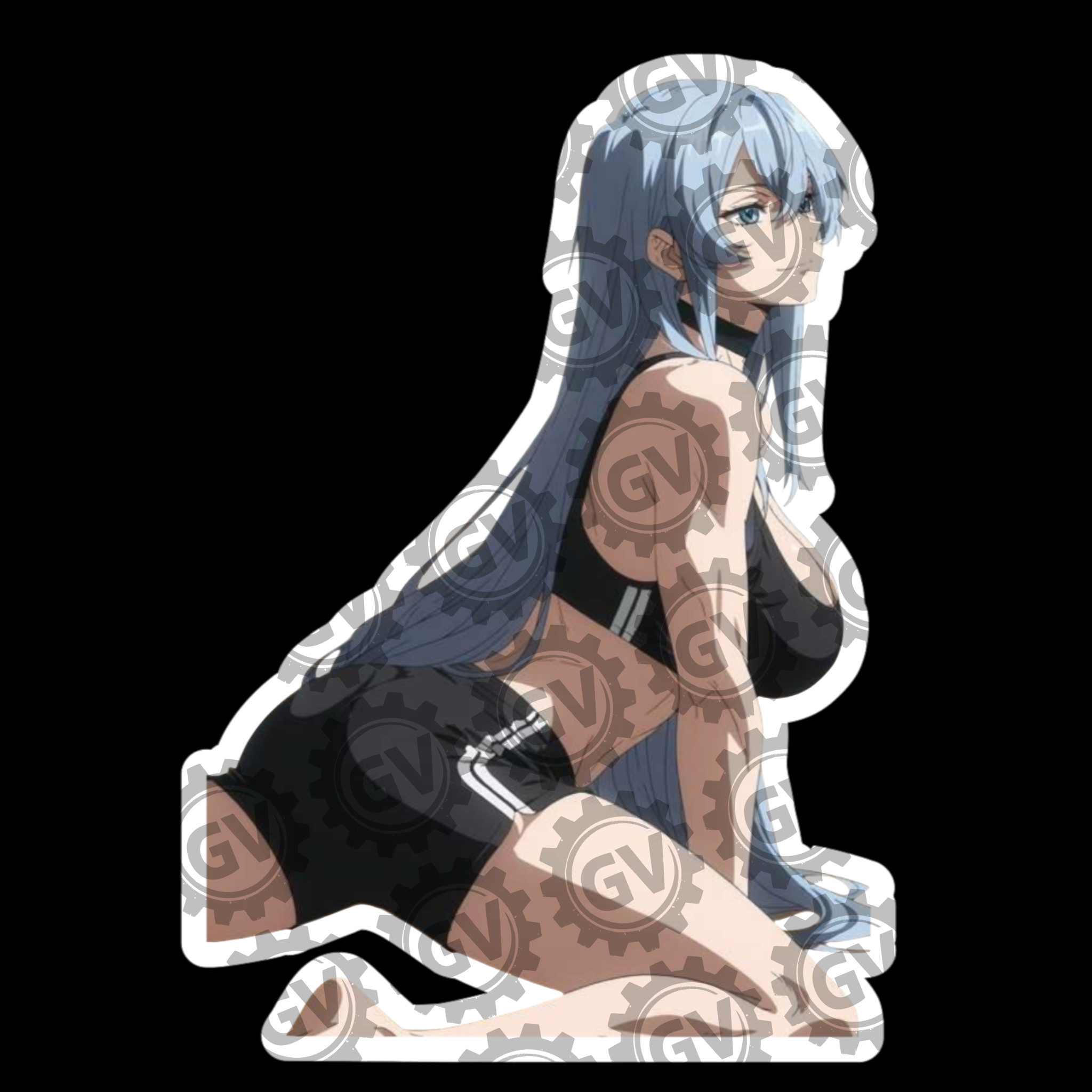 Esdeath Stickers & Decals 1