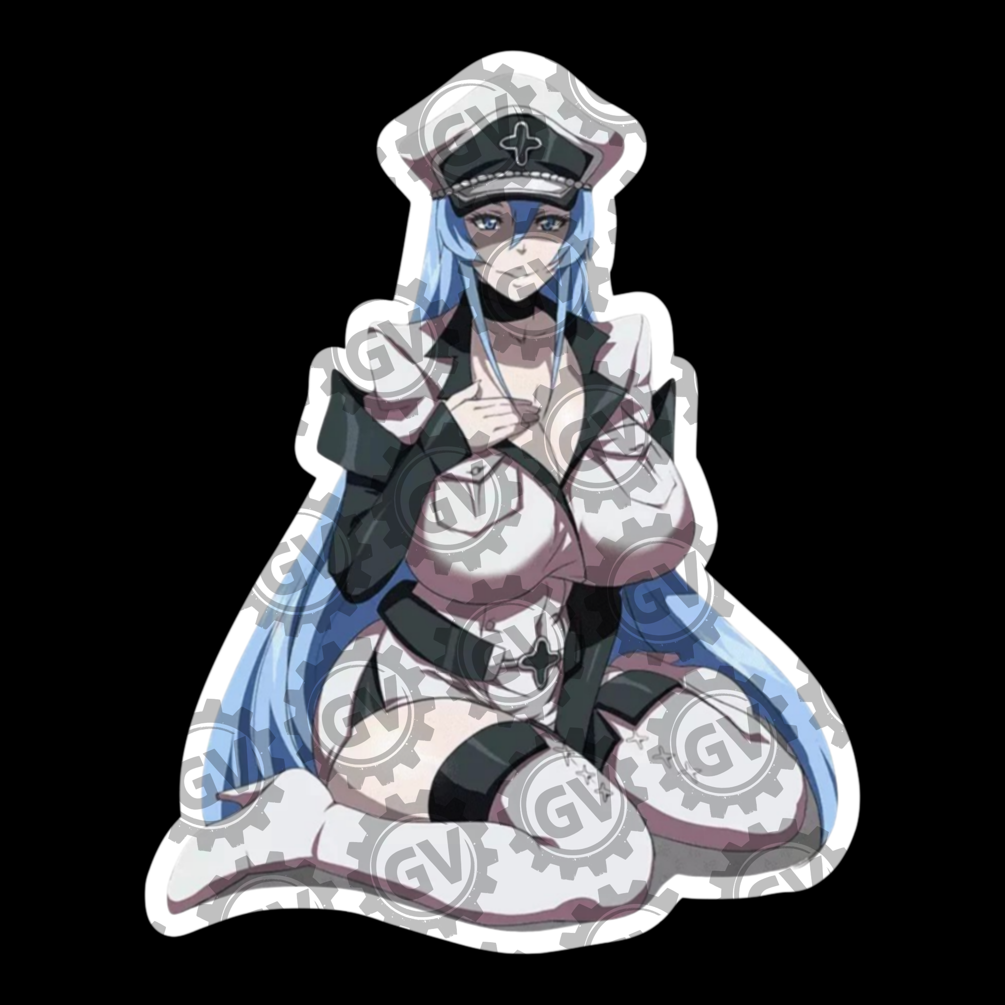 Esdeath Stickers & Decals 1