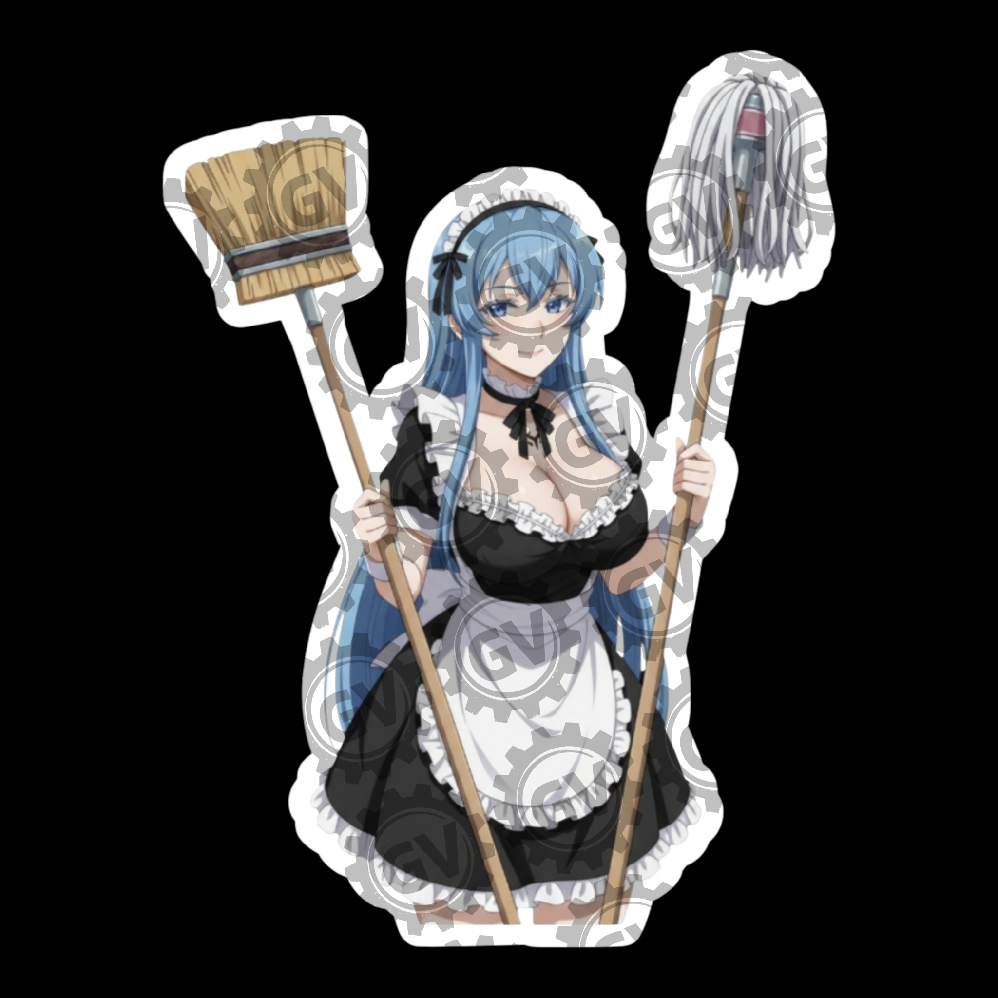 Esdeath Stickers & Decals 1