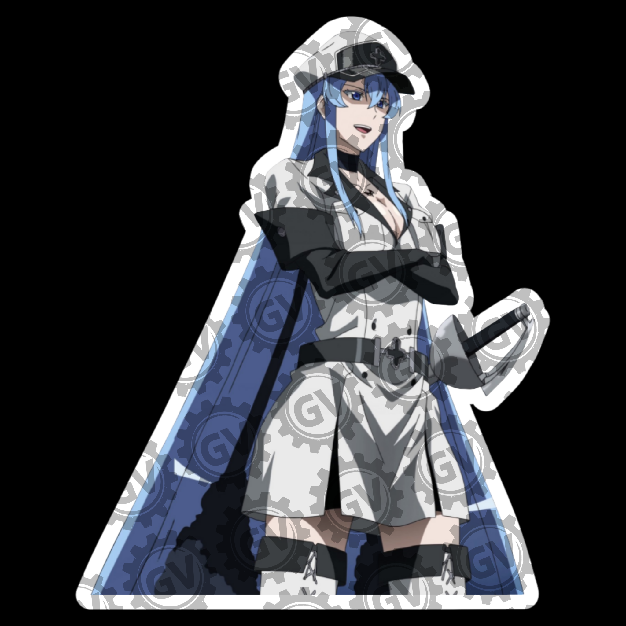Esdeath Stickers & Decals 1