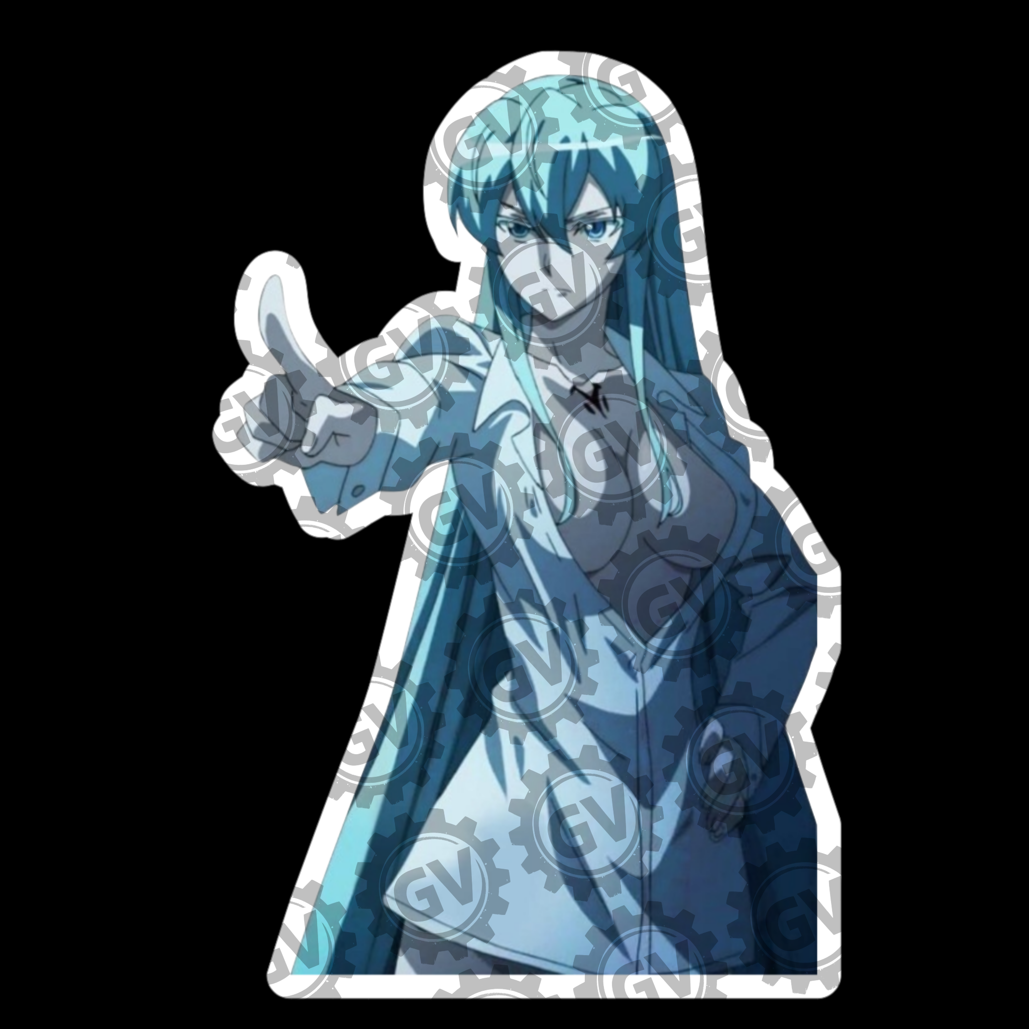 Esdeath Stickers & Decals 1