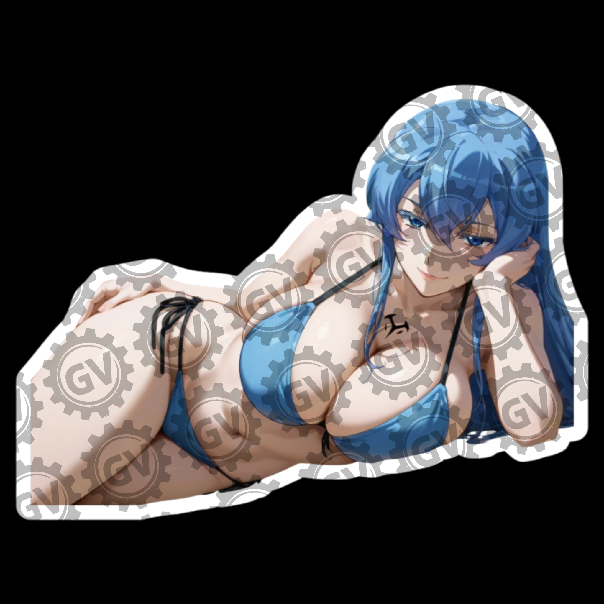 Esdeath Stickers & Decals 1