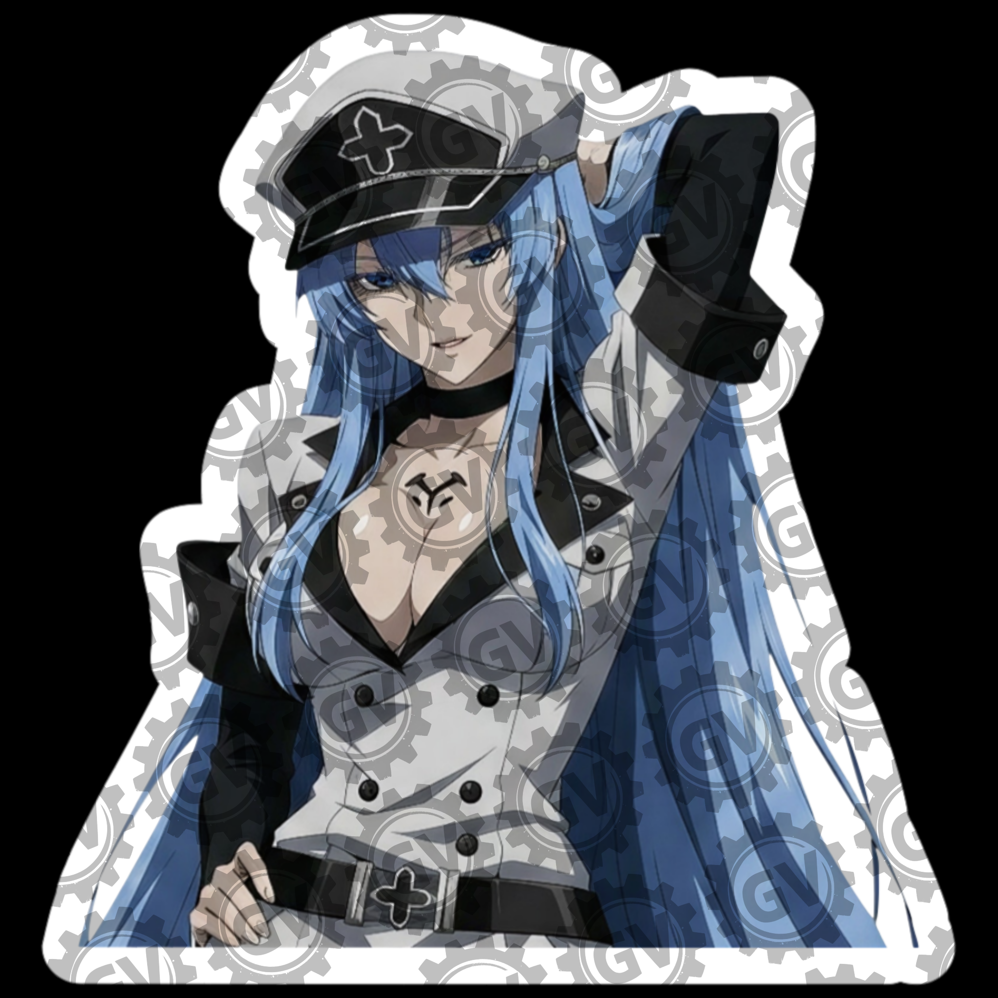 Esdeath Stickers & Decals 1