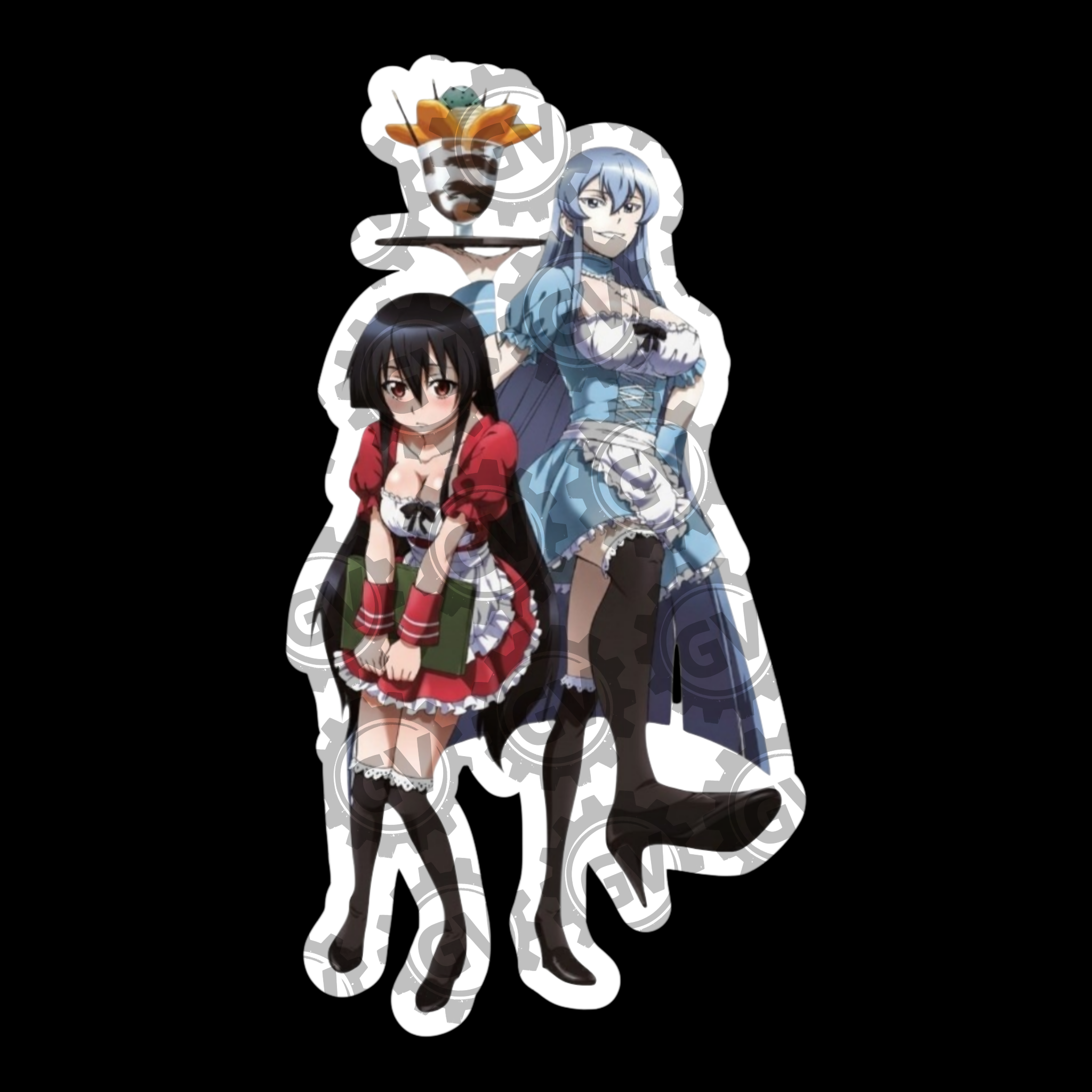 Esdeath Stickers & Decals 1