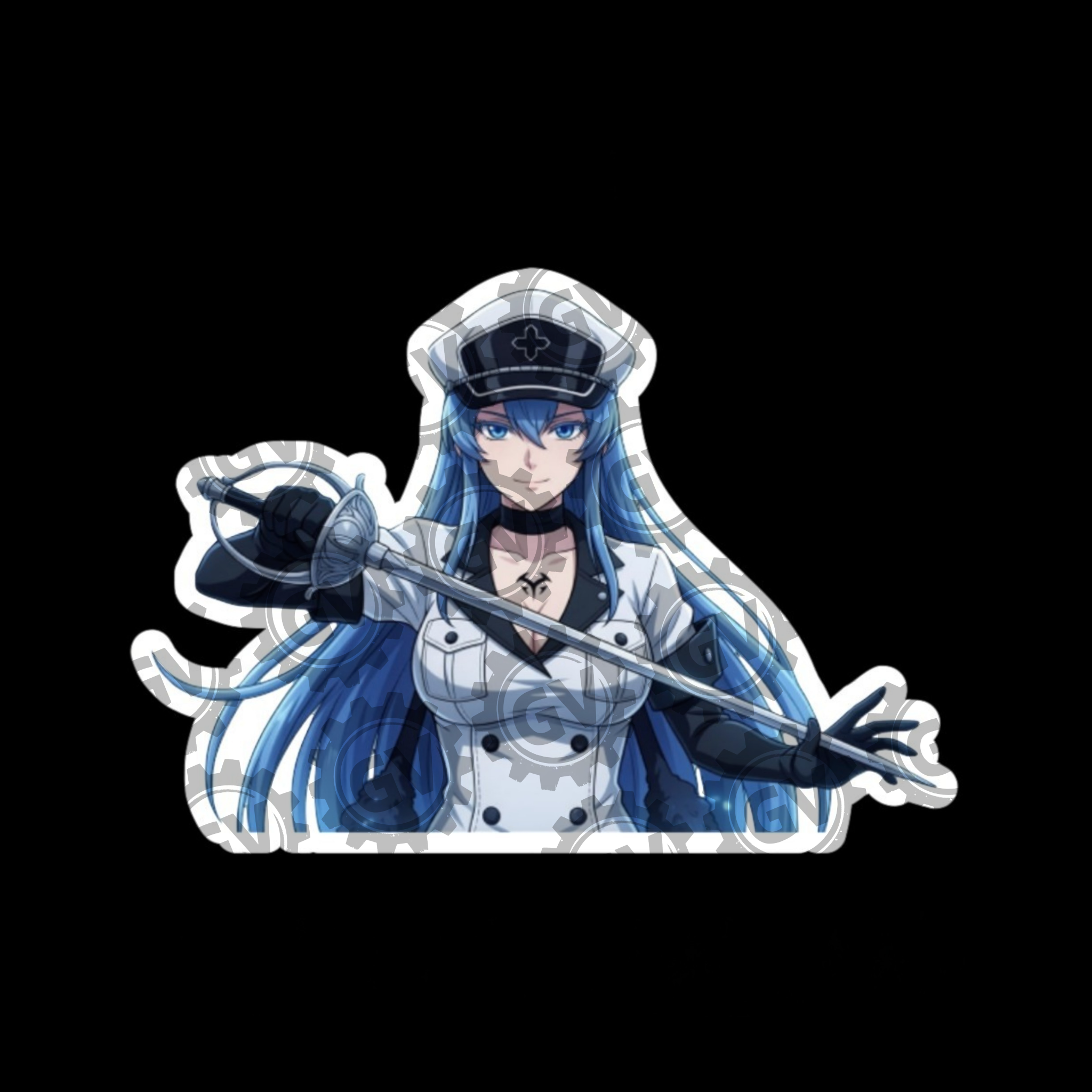 Esdeath Stickers & Decals 1