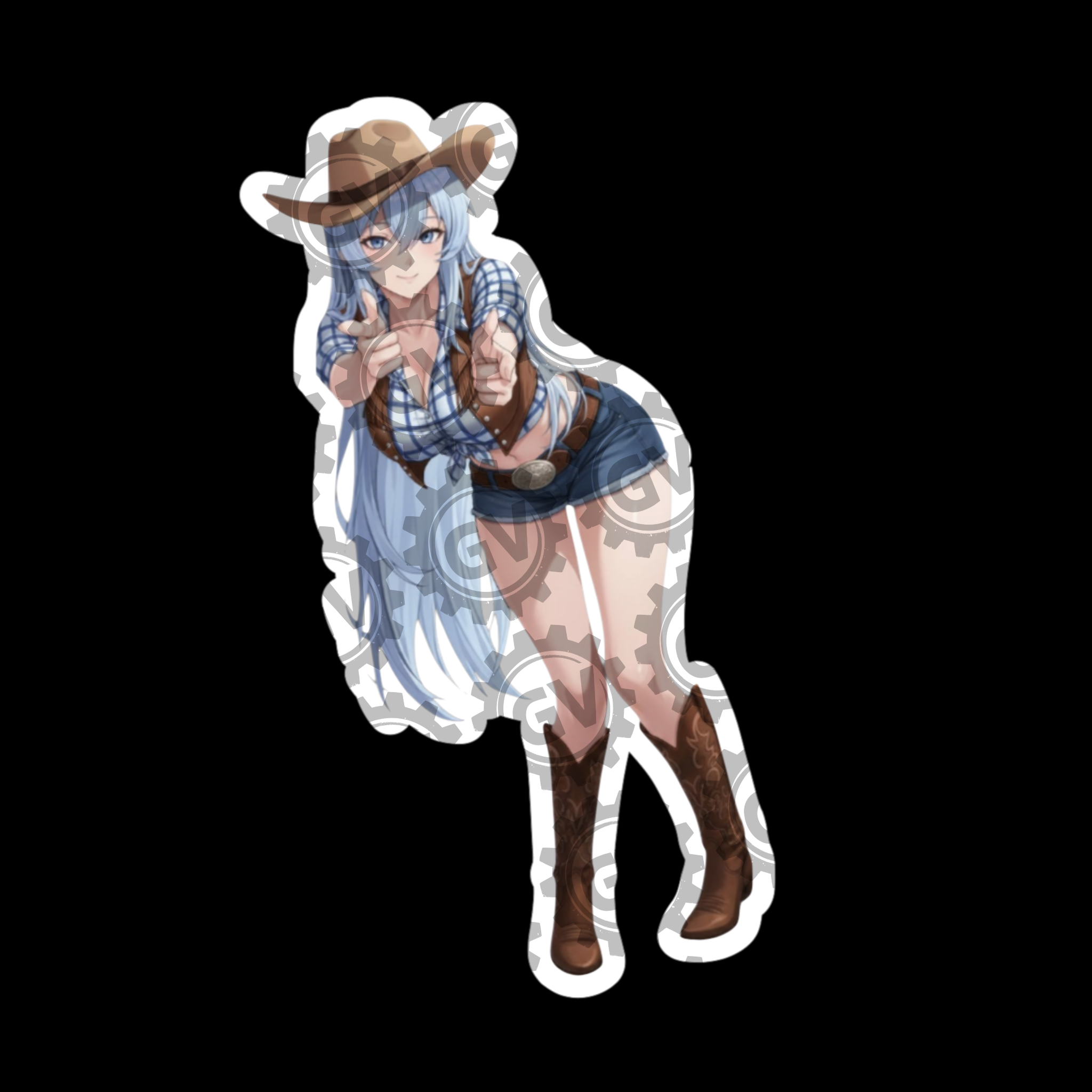 Esdeath Stickers & Decals 2