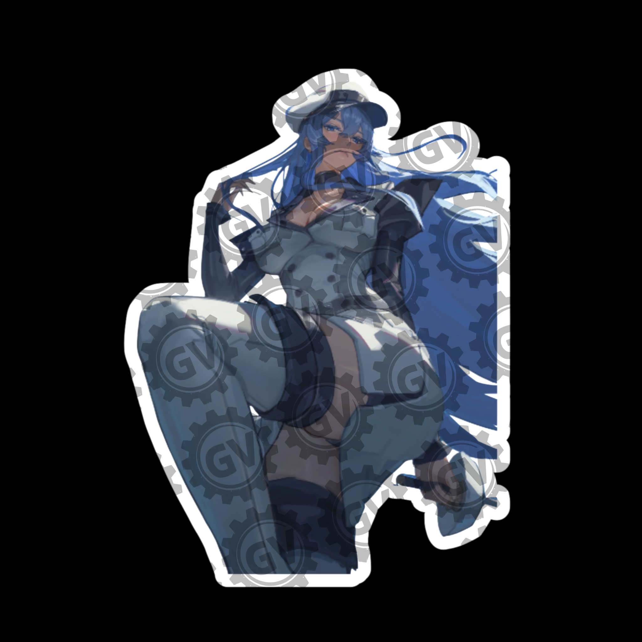 Esdeath Stickers & Decals 2