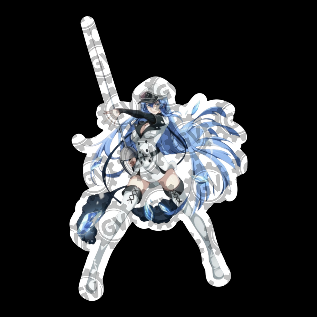 Esdeath Stickers & Decals 2