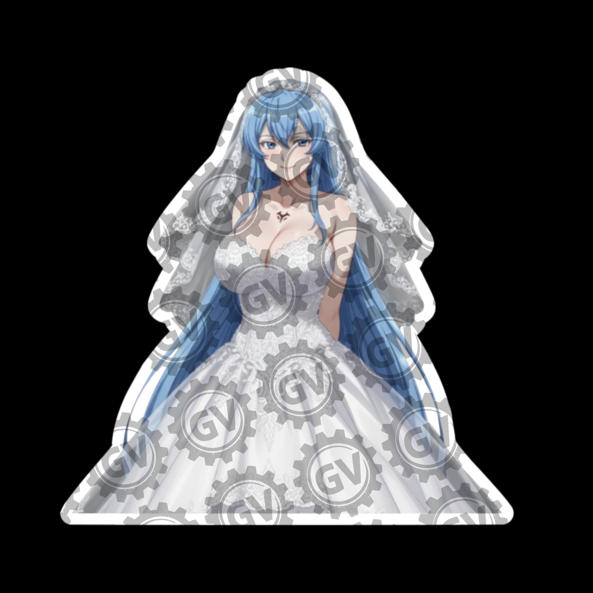 Esdeath Stickers & Decals 2