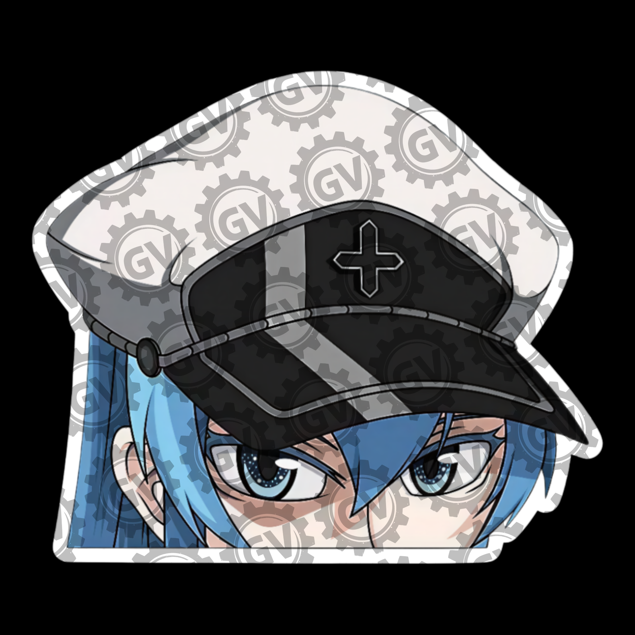 Esdeath Stickers & Decals 2