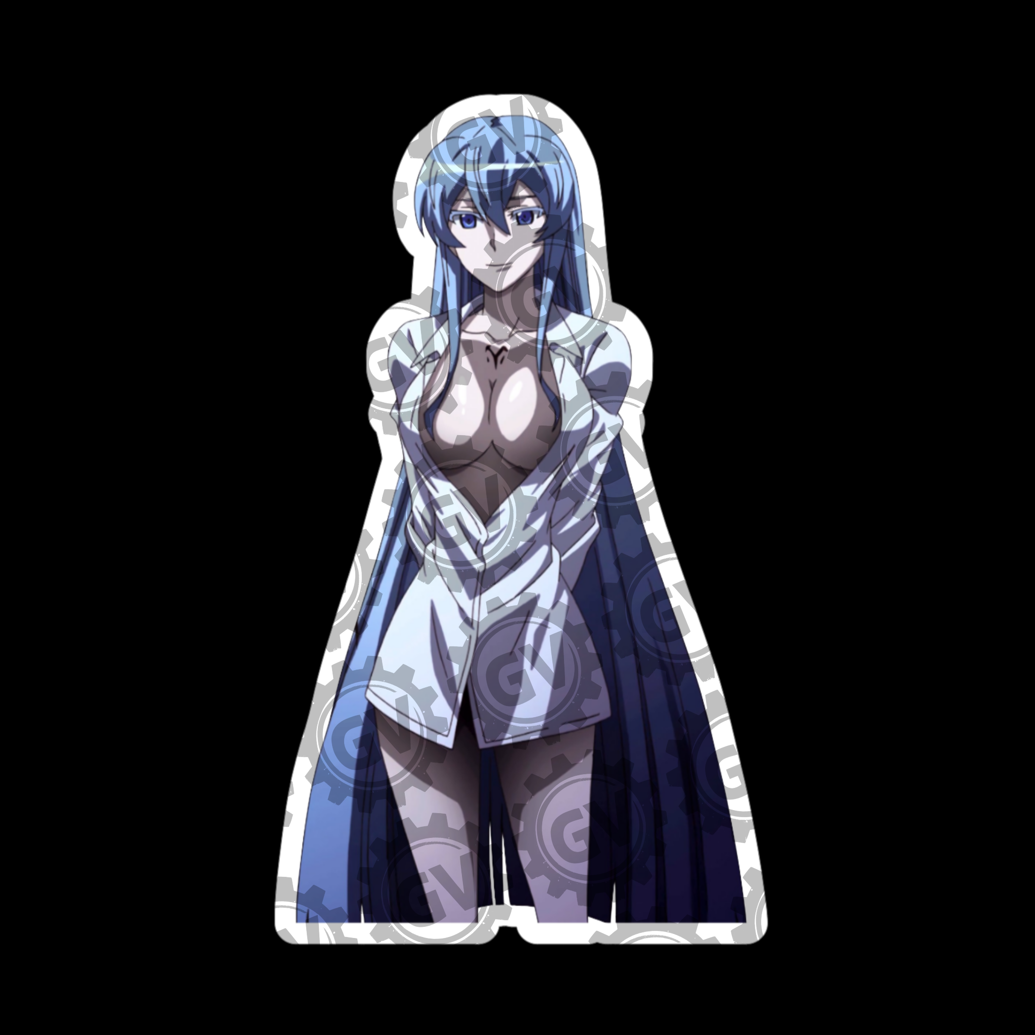 Esdeath Stickers & Decals 2
