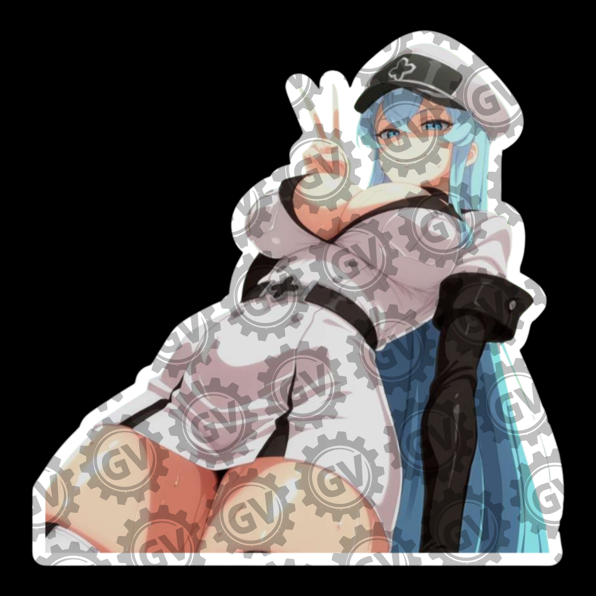 Esdeath Stickers & Decals 2