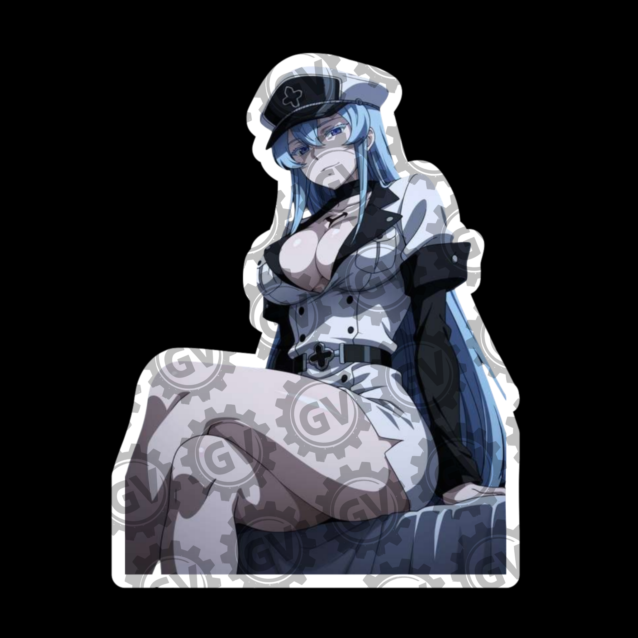 Esdeath Stickers & Decals 2