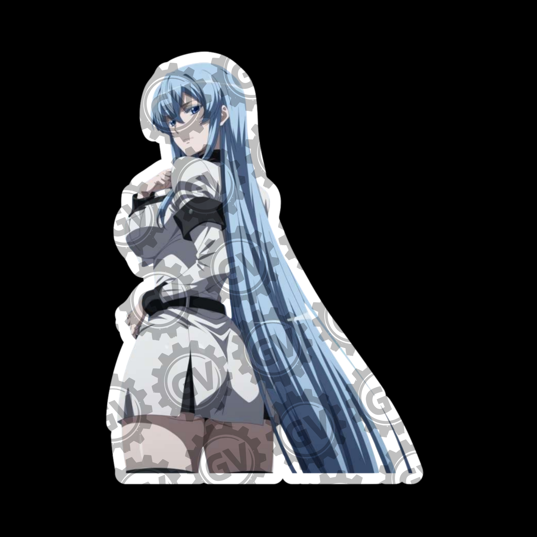 Esdeath Stickers & Decals 2
