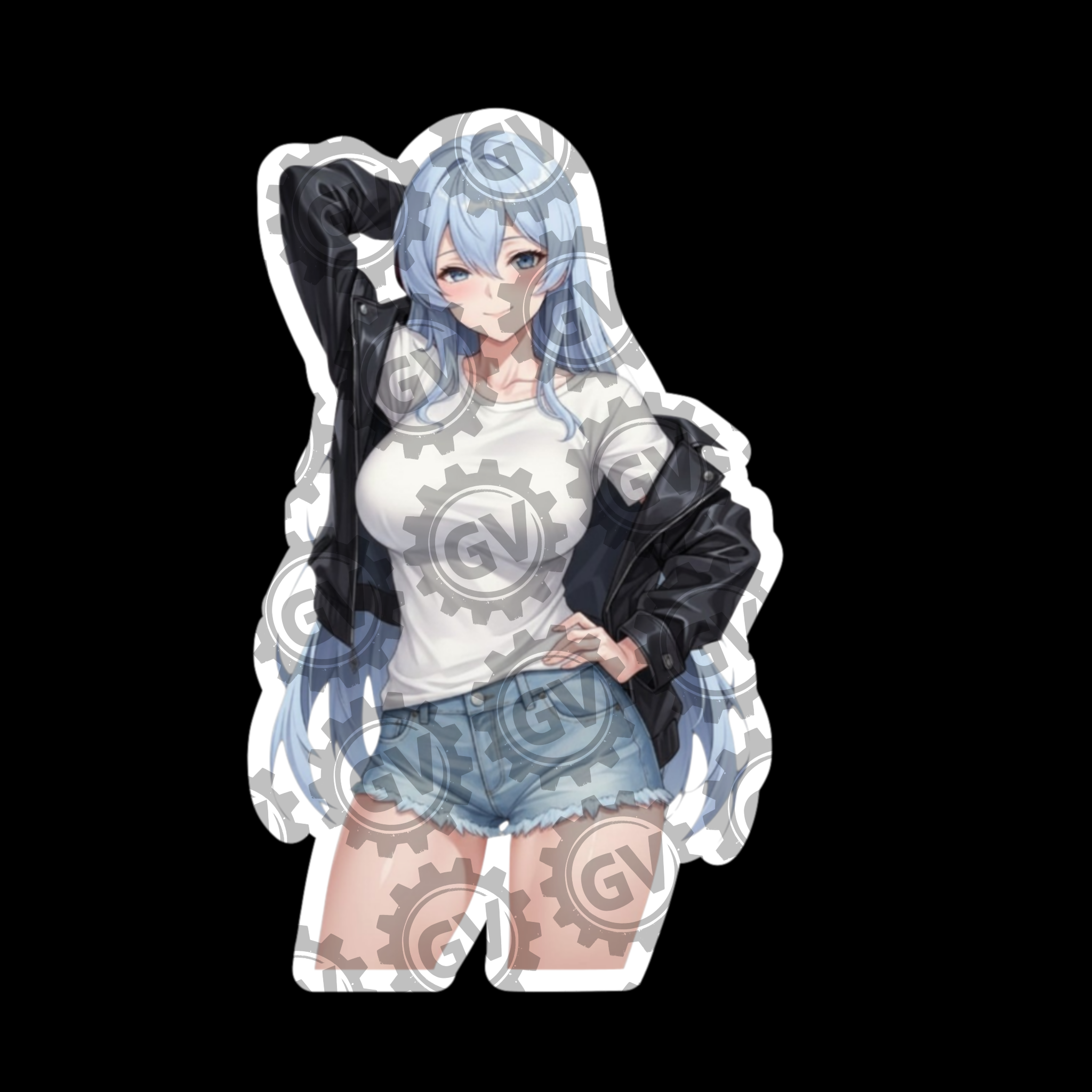 Esdeath Stickers & Decals 2