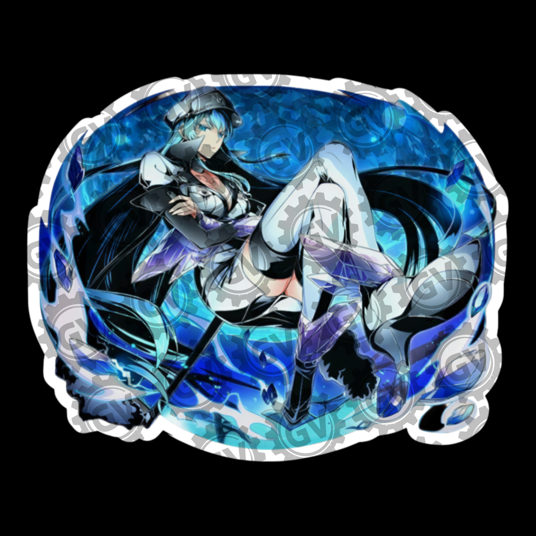 Esdeath Stickers & Decals 3