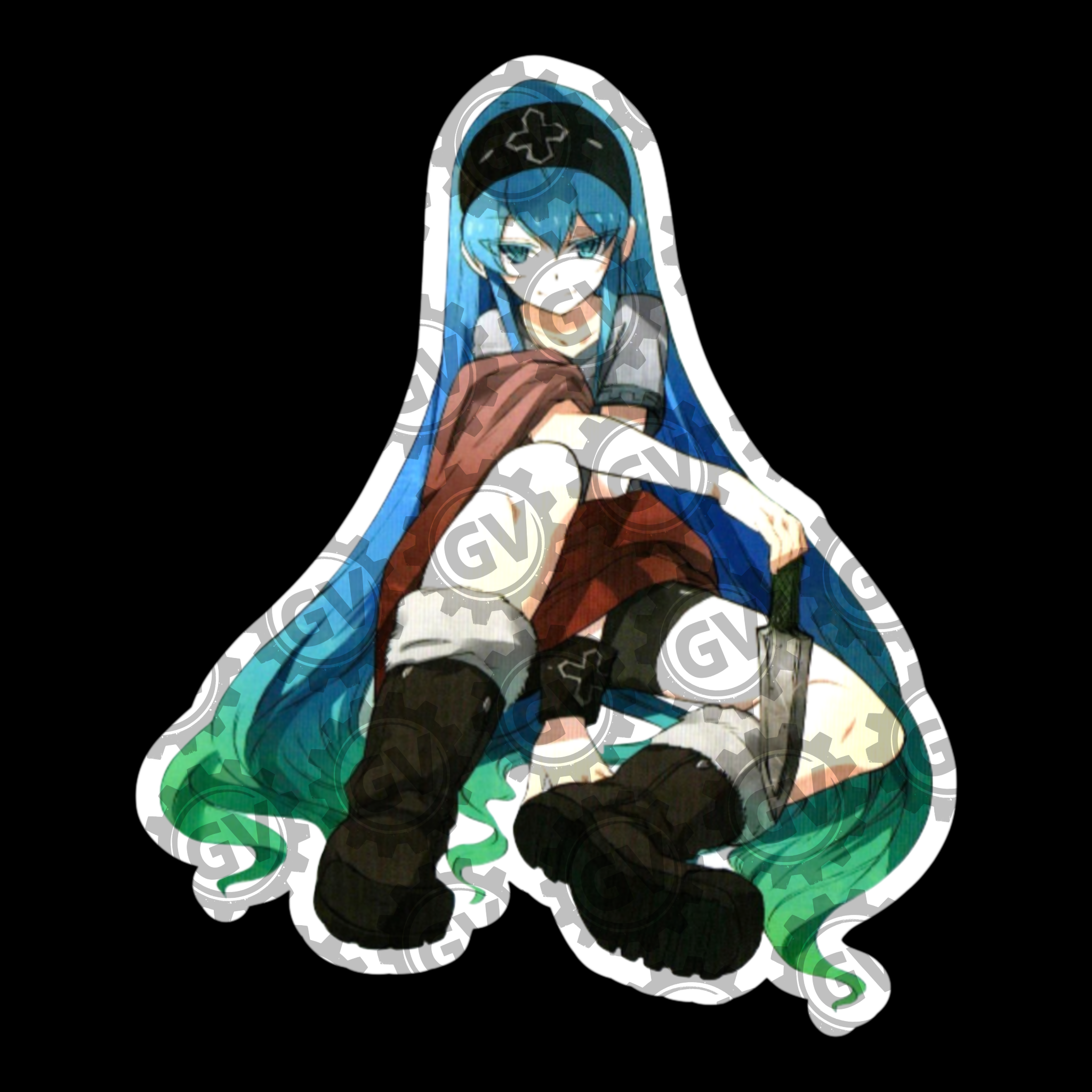 Esdeath Stickers & Decals 3