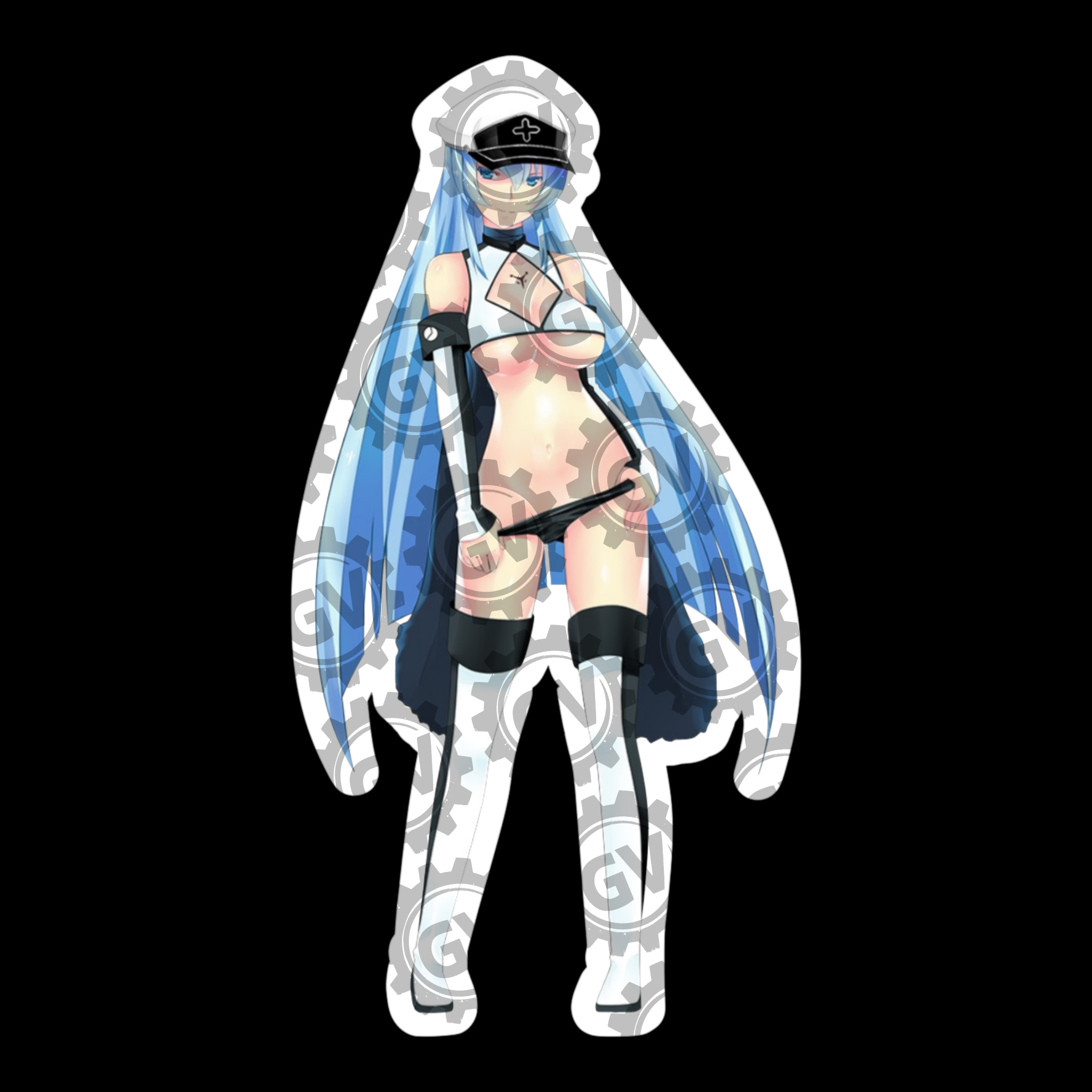 Esdeath Stickers & Decals 3