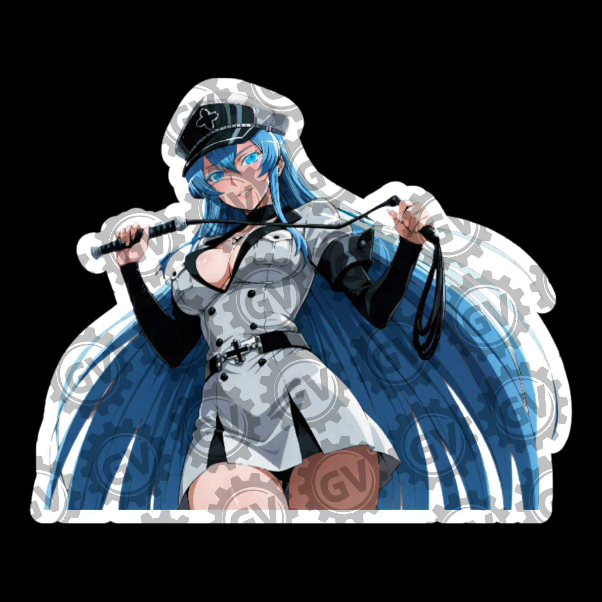 Esdeath Stickers & Decals 3